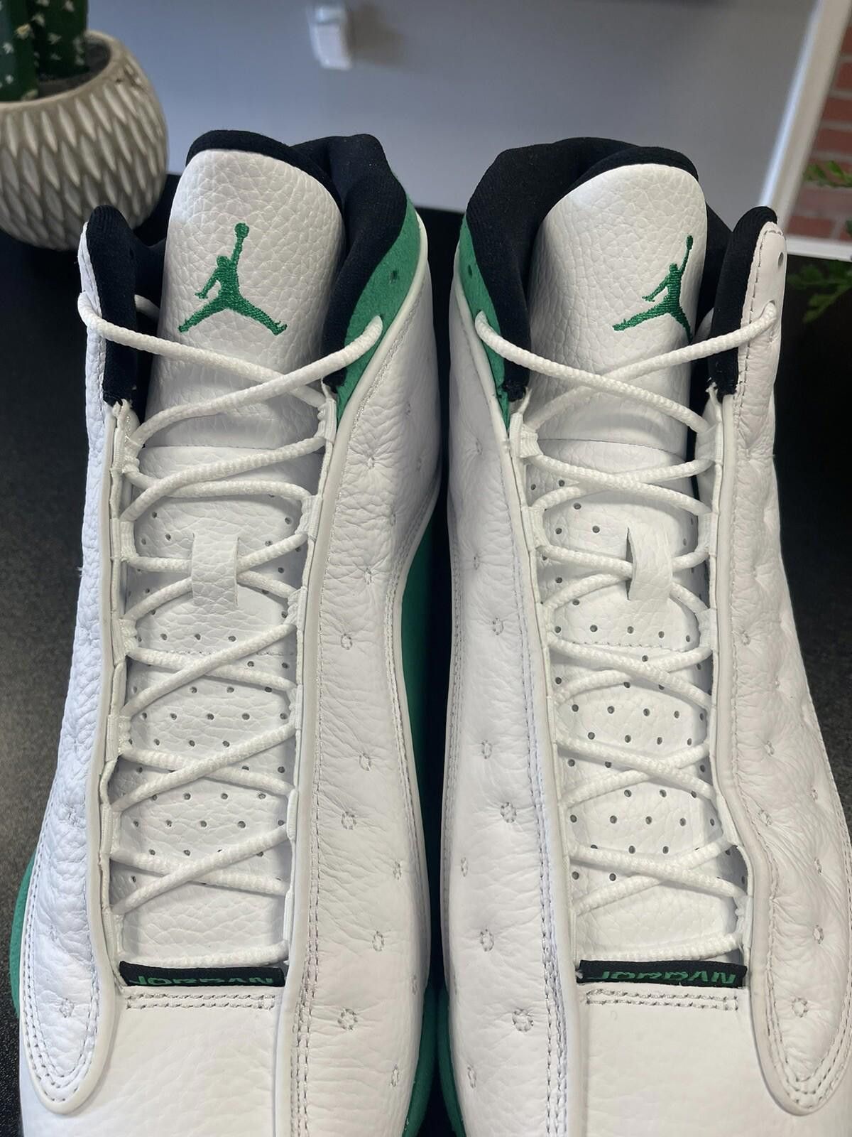 Jordan Brand Size 11.5 - Jordan 13 Retro White Lucky Green Size US 11.5 / EU 44-45 - 7 Thumbnail