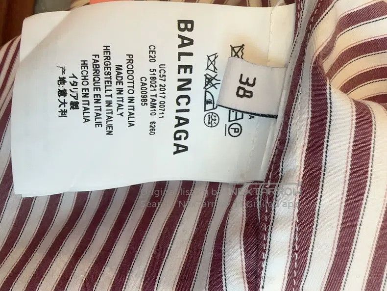 Balenciaga Balenciaga Shirt, Fake Two-Piece Size XS / US 0-2 / IT 36-38 - 5 Thumbnail