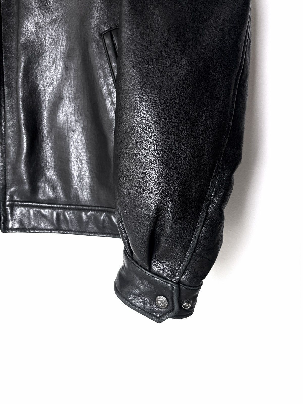 Roundtree & Yorke Roundtree & Yorke Lambskin Leather Jacket Size US XL / EU 56 / 4 - 6 Thumbnail