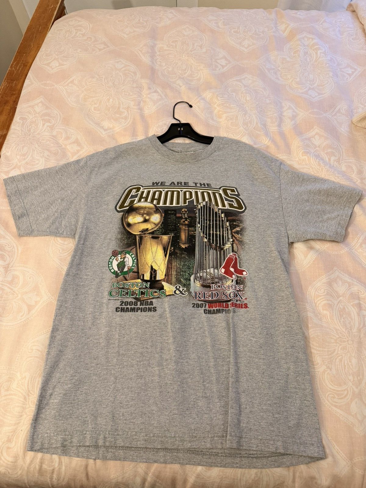Majestic Boston Championship Shirt Size US L / EU 52-54 / 3 - 1 Thumbnail