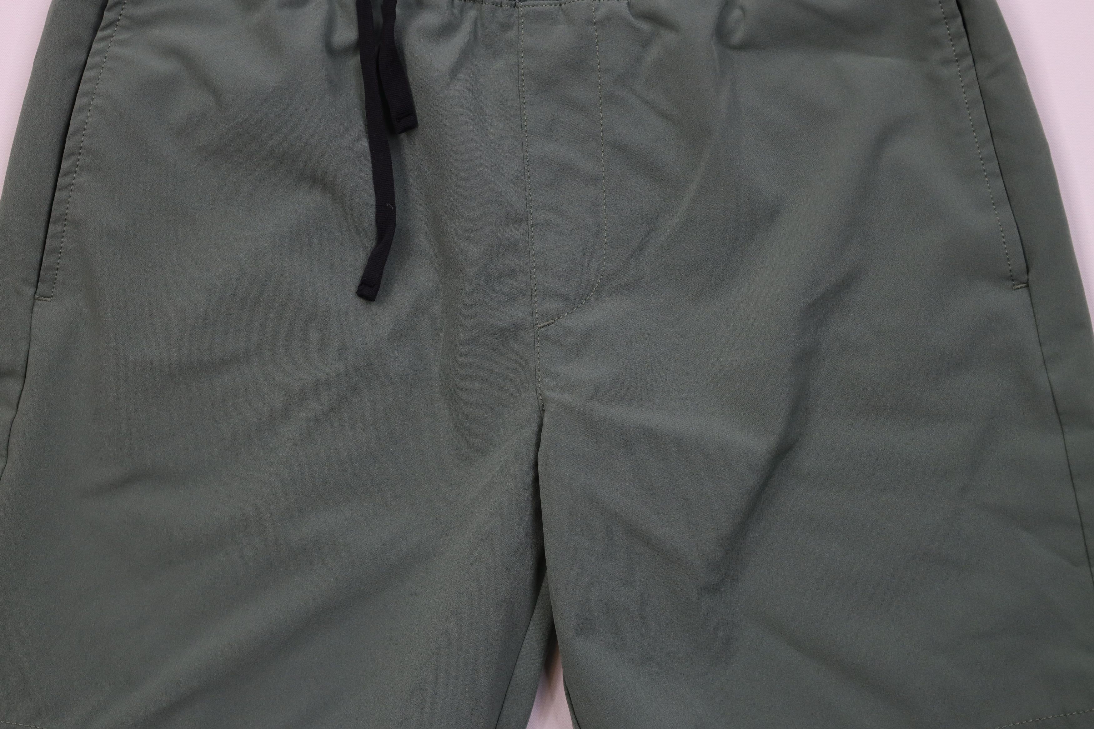 J.Crew Y2K J Crew Flex Above Knee Shorts Moss Green Drawstring Size US 28 / EU 44 - 3 Thumbnail