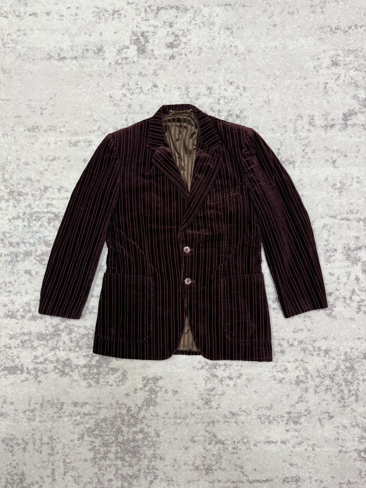Velvet Vintage Niedieck brilliant velvet brown blazer Size US S / EU 44-46 / 1 - 3 Thumbnail