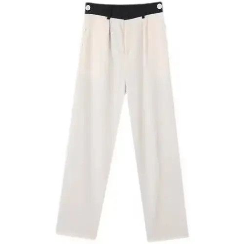 Handmade × Japanese Brand × Jean High Waist Track White Pants Size US 32 / EU 48 - 3 Thumbnail