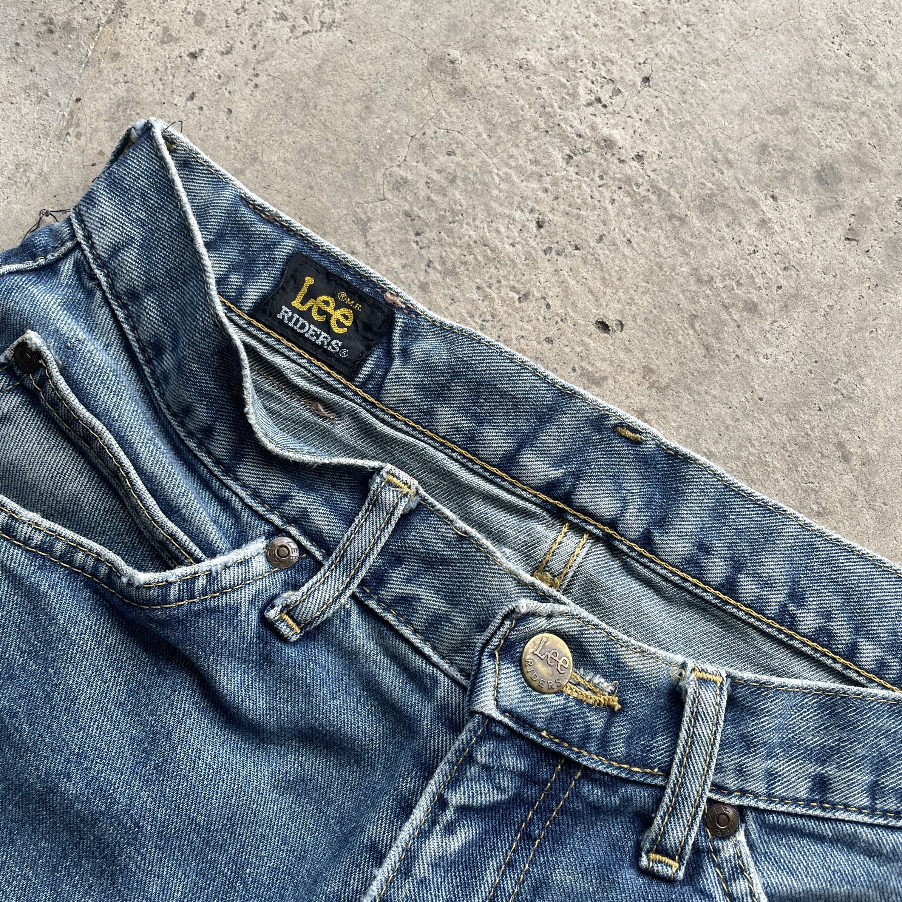 Japanese Brand × Jean VINTAGE JAPAN 🇯🇵 LEE DENIM FADED JEANS PANTS W30x30.5 Size US 30 / EU 46 - 6 Thumbnail