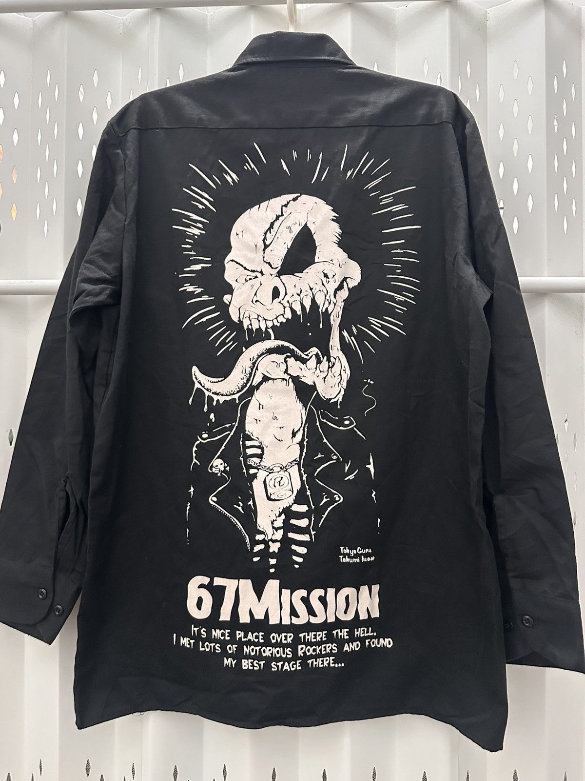 Dickies Dickies X 67 Mission X TokyoGuns Black Workwear Shirt Size US L / EU 52-54 / 3 - 2 Thumbnail