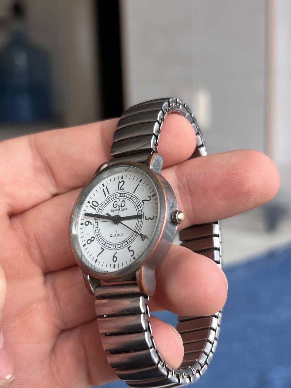 Vintage Vintage Chrome bracelet watch vintage avantgarde futuristic Size ONE SIZE - 3 Thumbnail