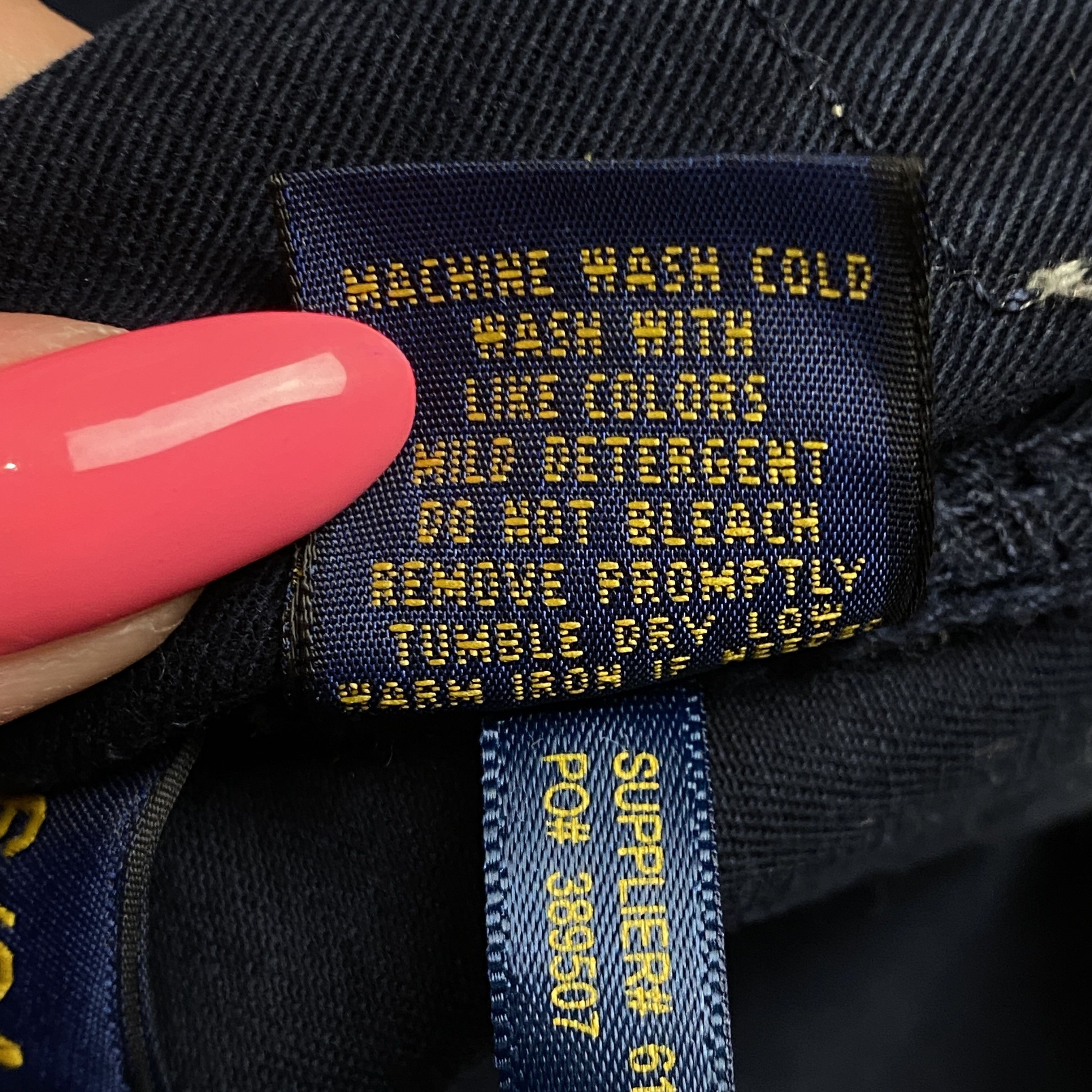 Polo Ralph Lauren × Ralph Lauren Mens Denim Pants Polo Ralph Lauren Size 36 Cotton Size US 36 / EU 52 - 7 Thumbnail
