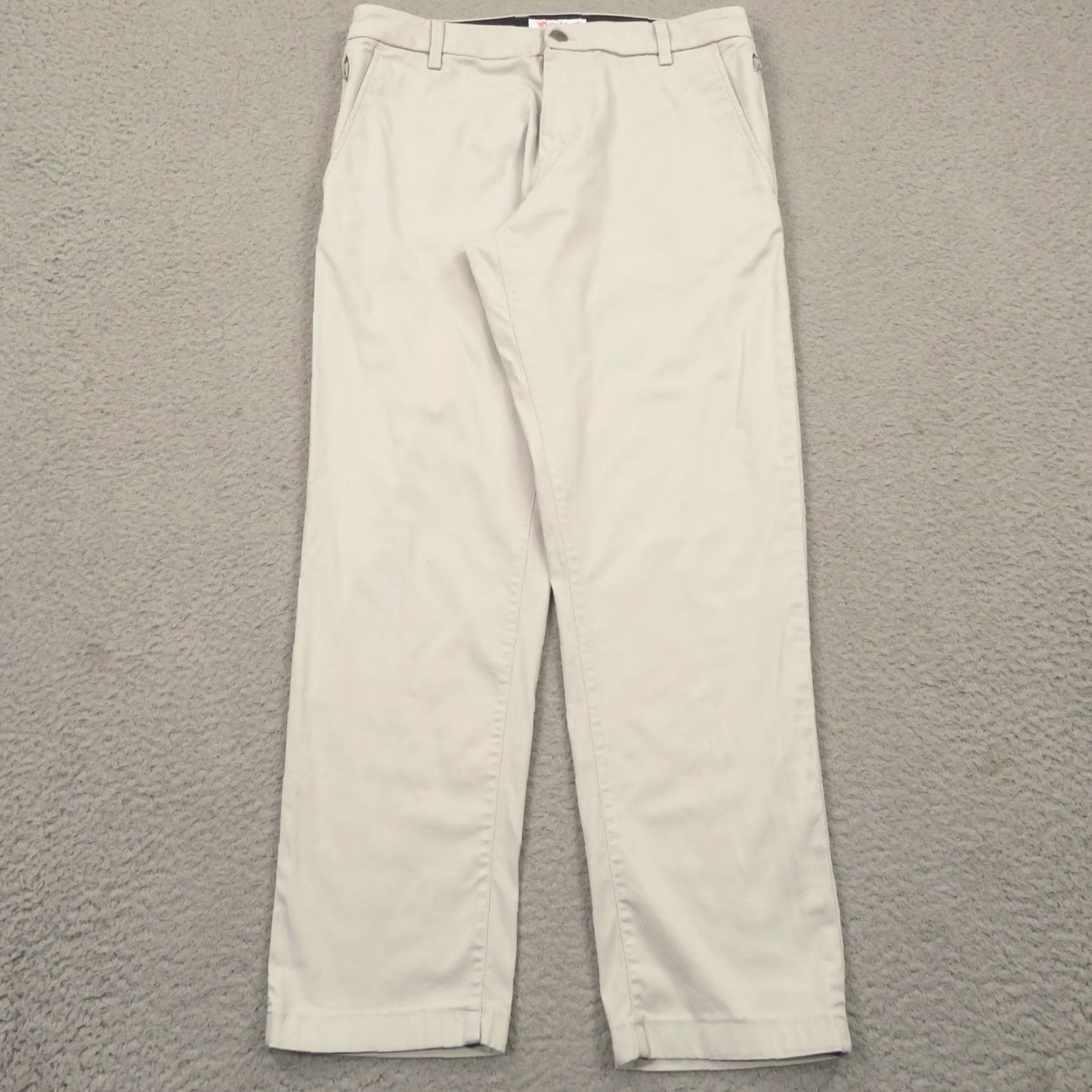 Vintage Birddogs Pants Men 30x28 Stretch Khakis Grey Linerless Performance Office Chino Size US 30 / EU 46 - 4 Thumbnail