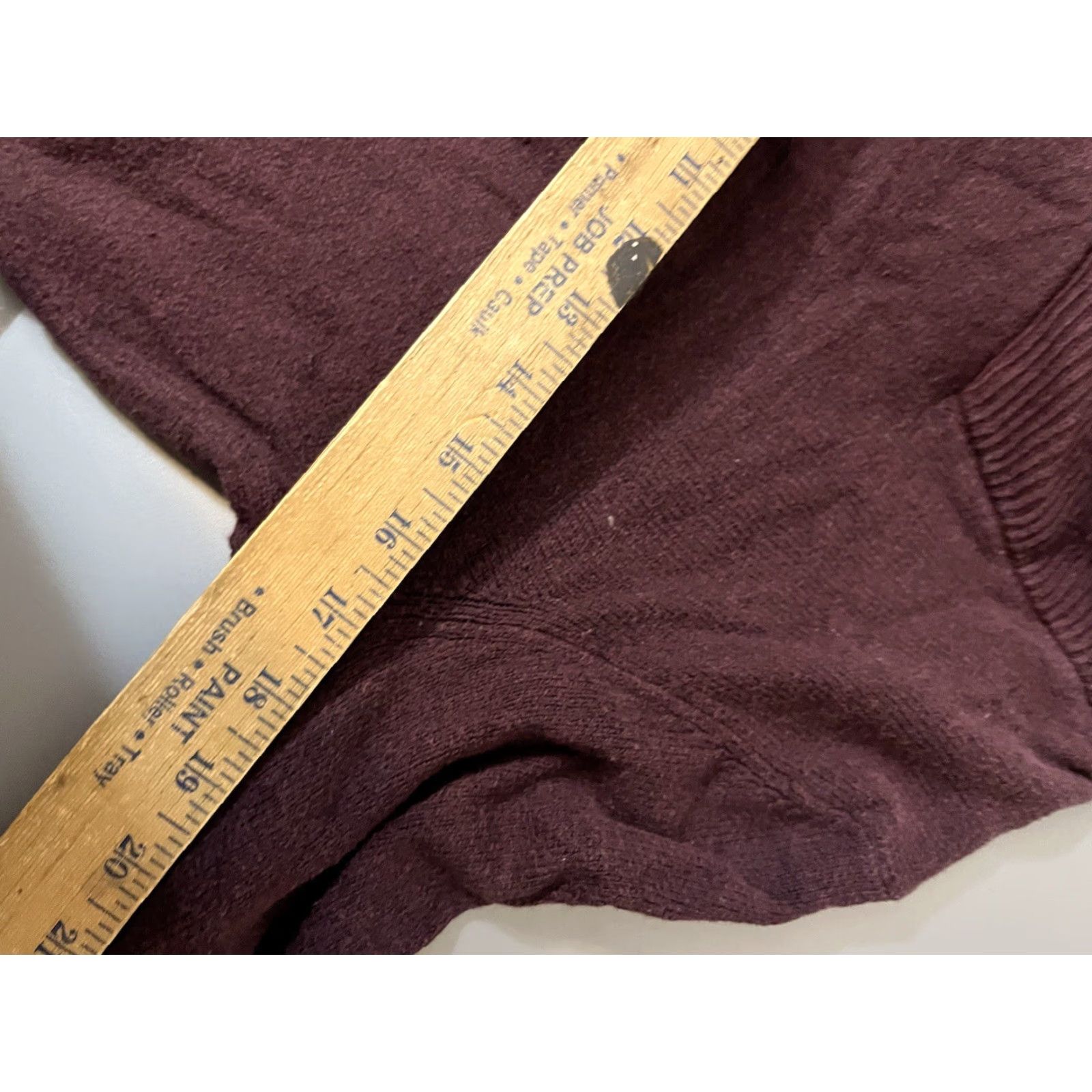 Banana Republic VINTAGE Banana Republic Sweater Mens Size Small Maroon Cozy Shawl-Collar Sweater Size US S / EU 44-46 / 1 - 5 Thumbnail