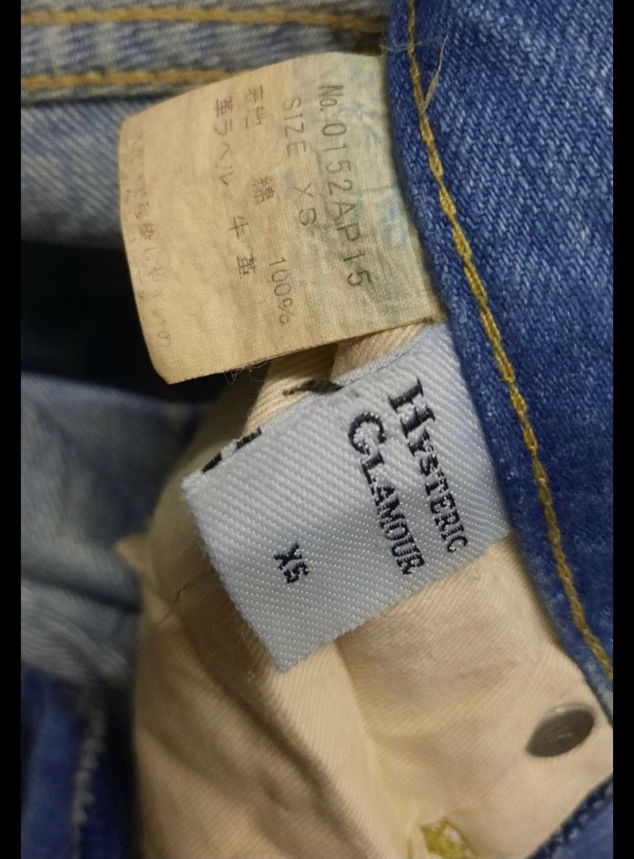 Hysteric Glamour × Vintage Vintage Hysteric Glamour Damaged Pant Size US 30 / EU 46 - 9 Thumbnail