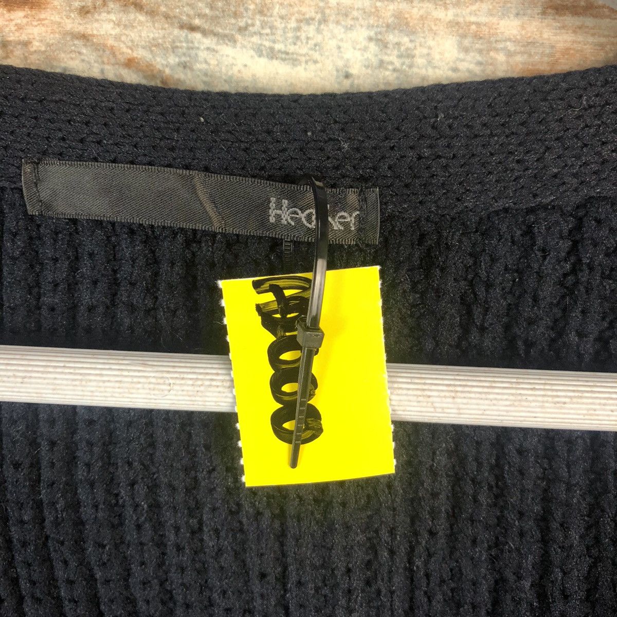 Homespun Knitwear × Japanese Brand Heather Black Cardigan Knitwear #A2000 Size US XL / EU 56 / 4 - 9 Thumbnail