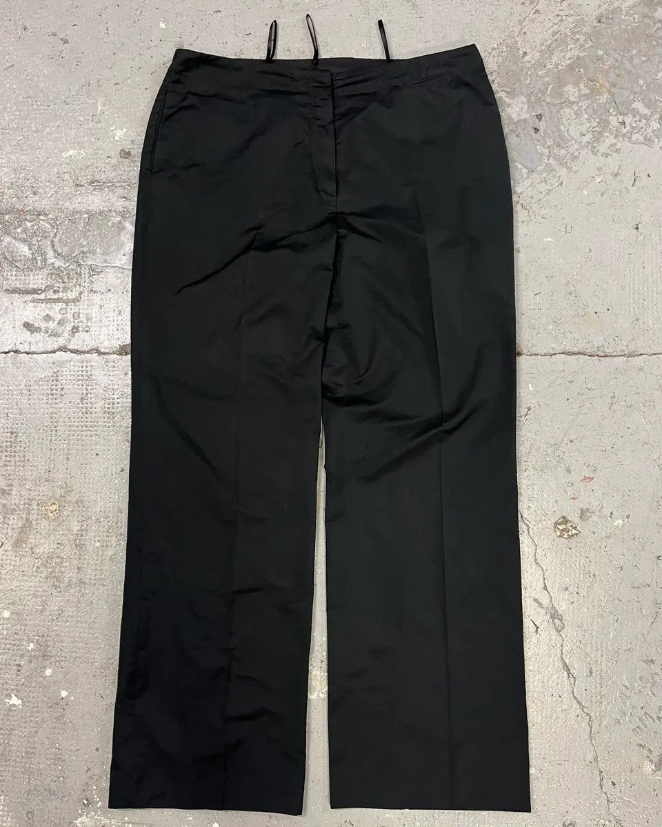 Jil Sander 2010s Jil Sander Black Casual Pants Size 29" - 1 Thumbnail