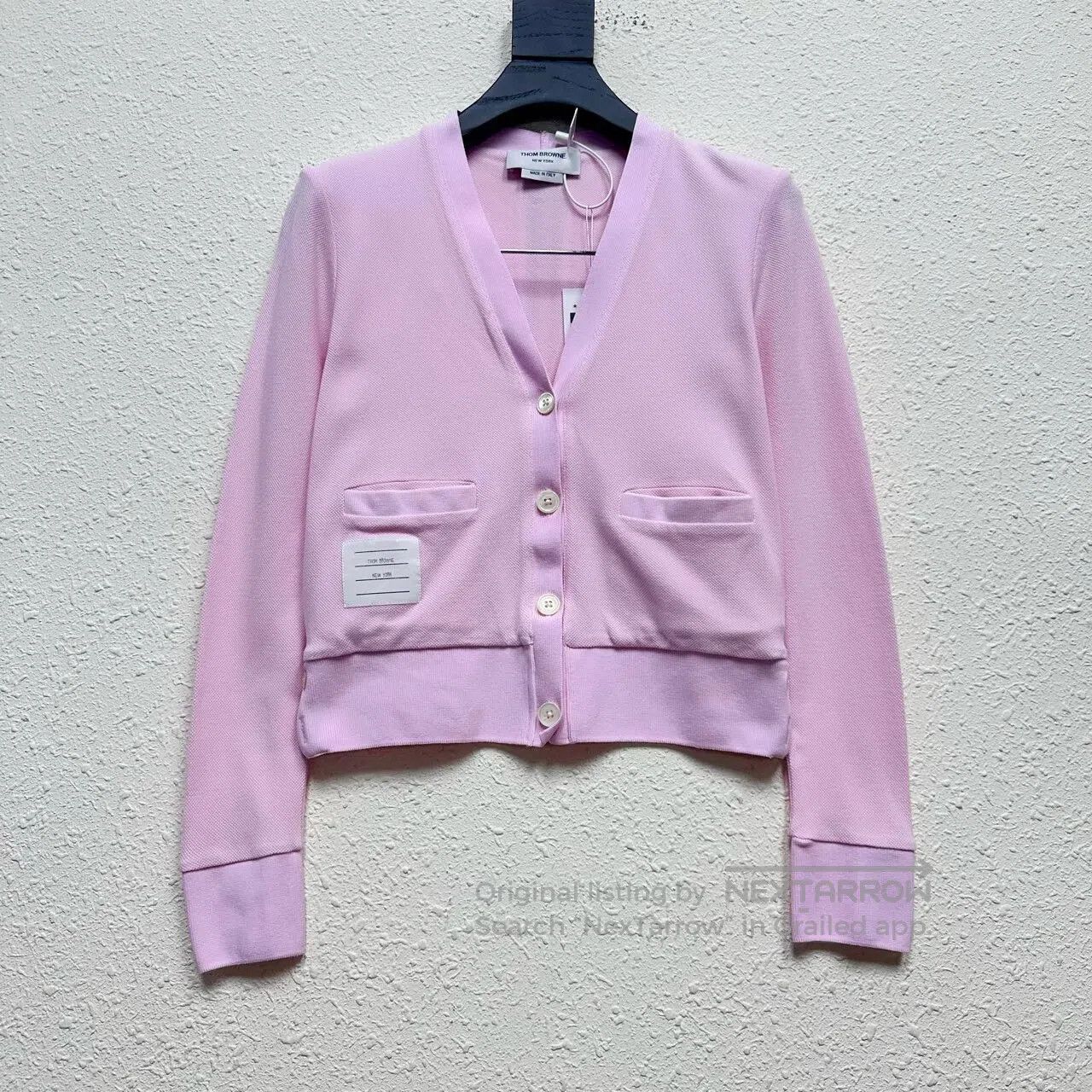 Thom Browne Thom Browne size 36 Knitted pocketed cherry blossom pink ca Size M / US 6-8 / IT 42-44 - 1 Thumbnail