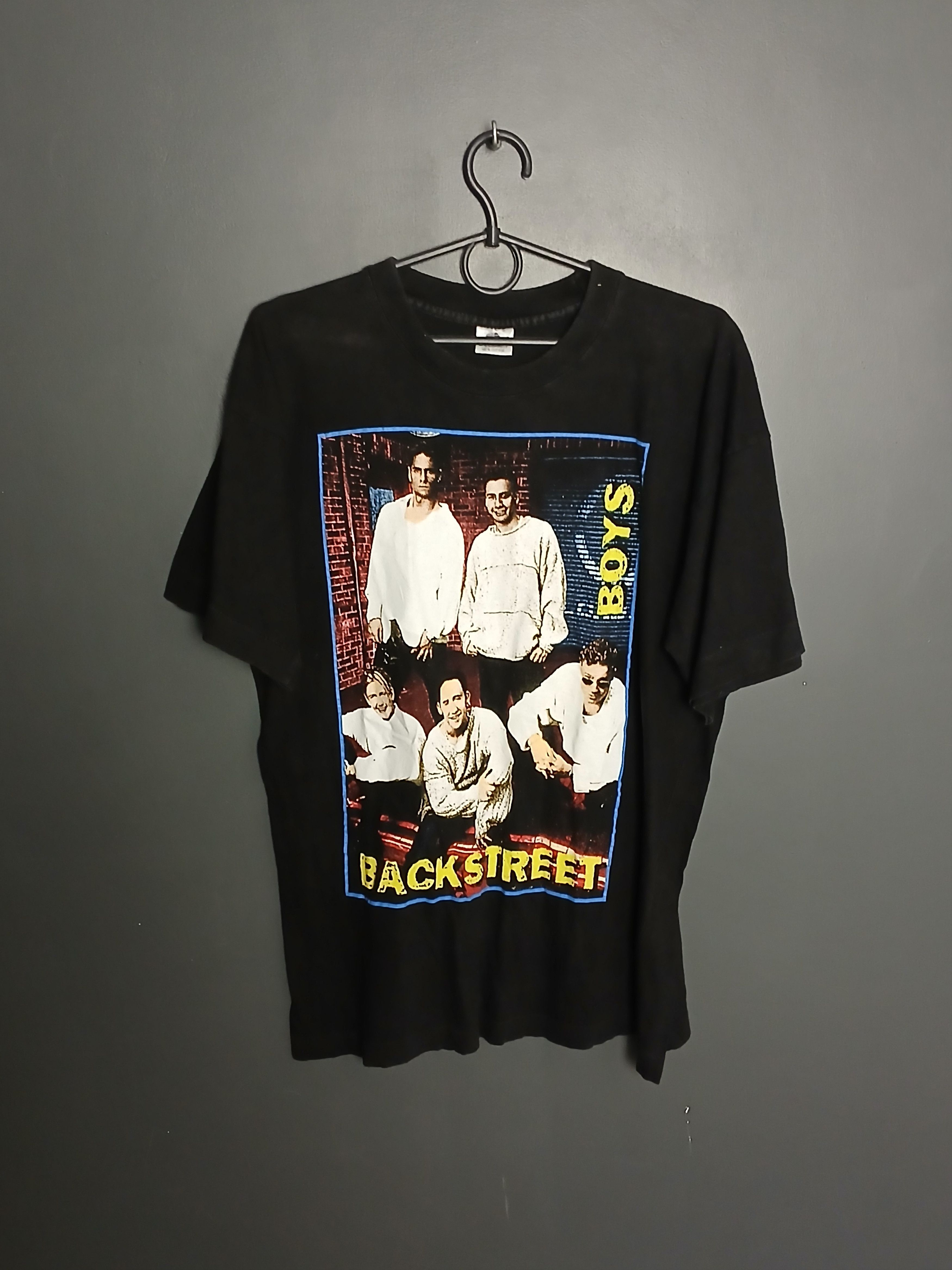Band Tees × Vintage Vintage Backstreet Boys Single Stitch T-Shirt Size US XL / EU 56 / 4 - 1 Thumbnail