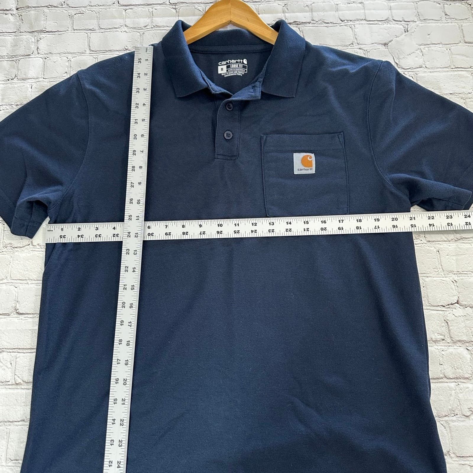 Carhartt LOOSE FIT MIDWEIGHT SHORT-SLEEVE POCKET POLO Size US M / EU 48-50 / 2 - 7 Thumbnail