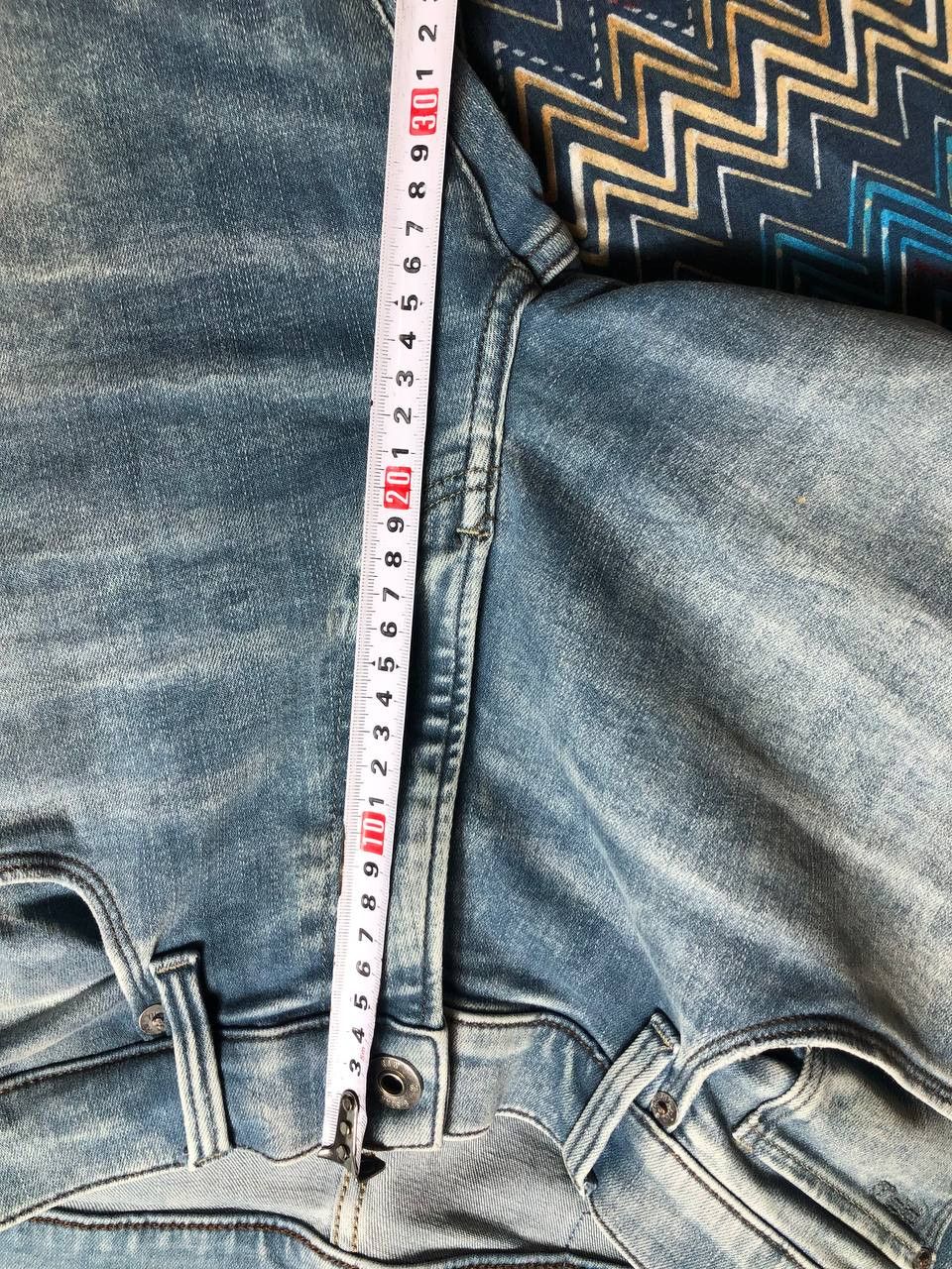 G-Star × Japanese Brand Crazy Crash Dirty Baggy Faded Jean Japan Avant Garde Style Size US 32 / EU 48 - 8 Thumbnail