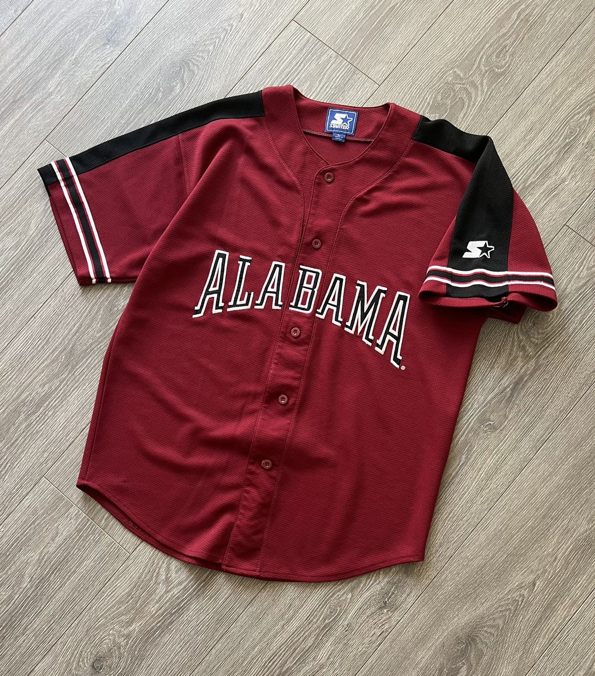 Starter × Vintage 00s Vintage Alabama Starter Shirt Size US L / EU 52-54 / 3 - 1 Thumbnail