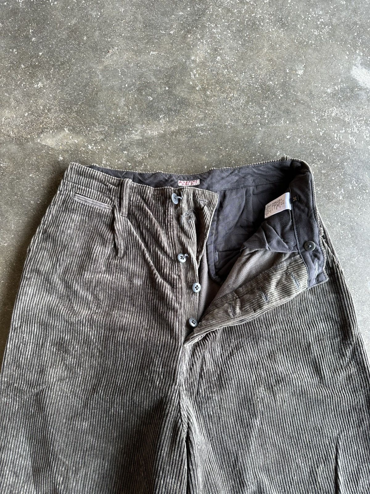 Kapital BEST OFFERS ACCEPT 🔥 KAPITAL VELVET CORDUROY OVER PANTS W29 Size US 29 - 7 Thumbnail