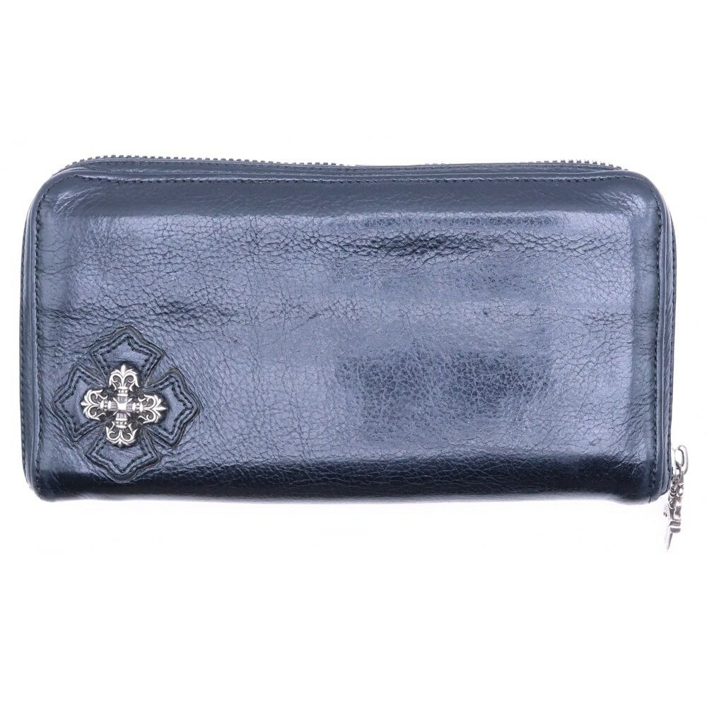Chrome Hearts Chrome Hearts Rec F Zip Filigree Decorated Round Wallet Size ONE SIZE - 1 Thumbnail