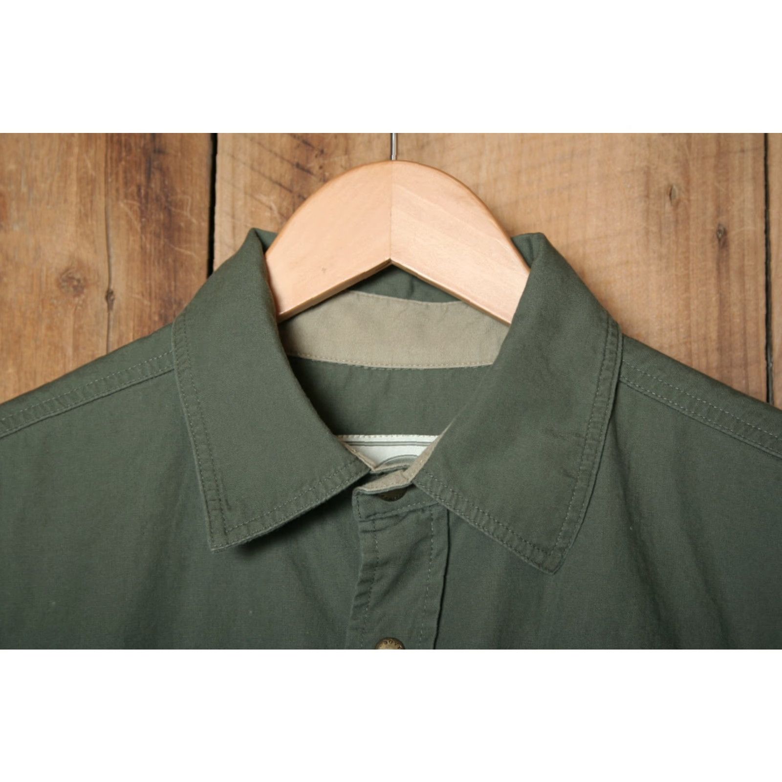 Vintage BOYT HARNESS CO. Green Russell Moccasin Embroidered Button Front Shirt Sz. L Size US L / EU 52-54 / 3 - 2 Thumbnail