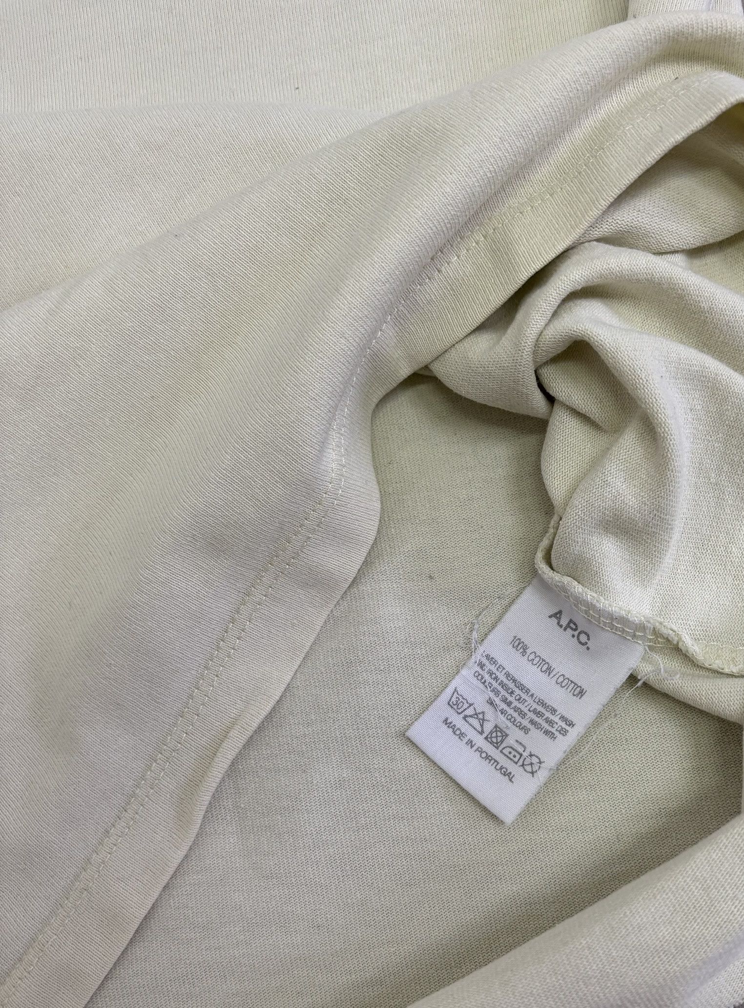 A.P.C. A.P.C Rue Madame Paris T-shirt Small Size US S / EU 44-46 / 1 - 12 Thumbnail