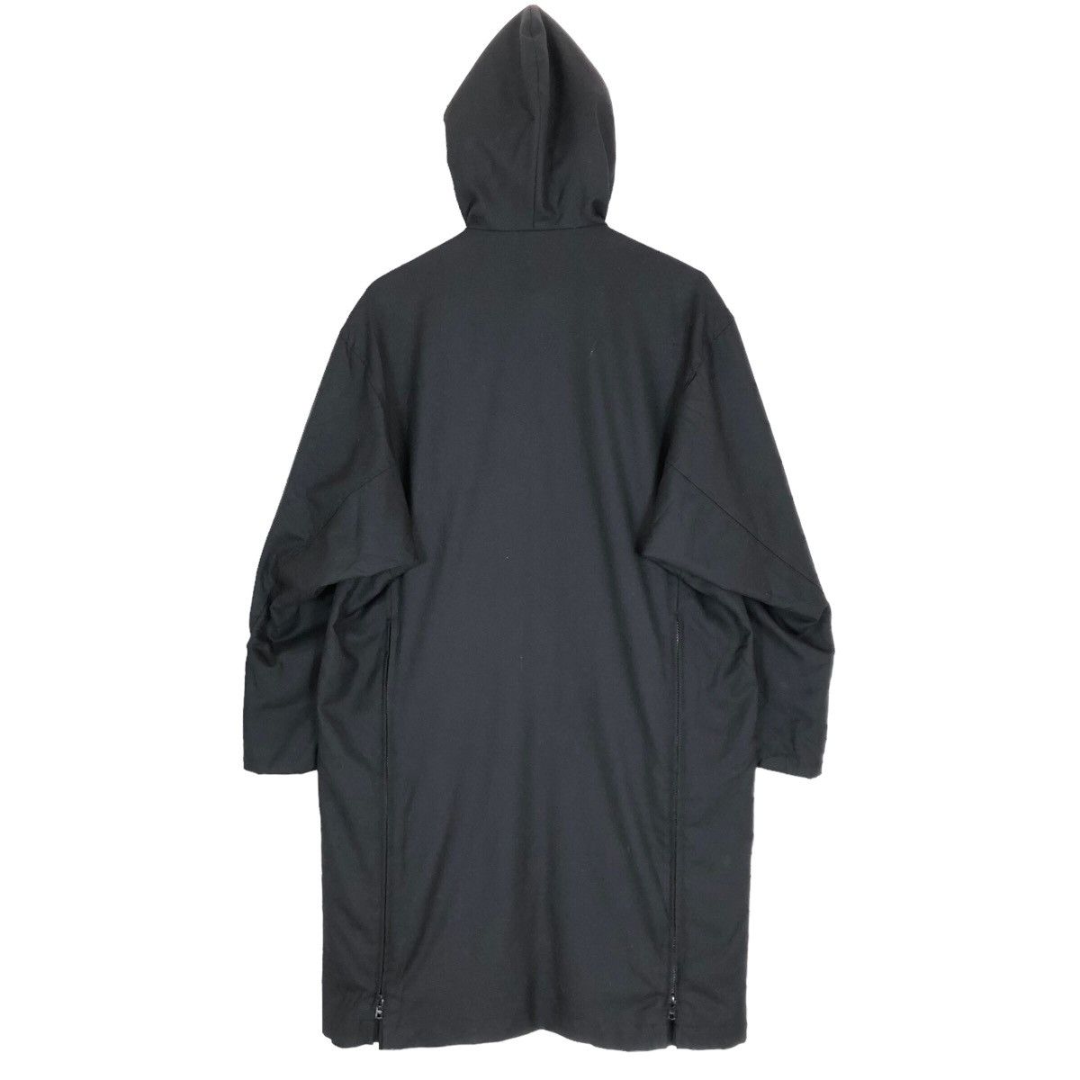 Yohji Yamamoto Vintage Yohji Yamamoto Femme 2005SS Hooded Wool Overcoat Size S / US 4 / IT 40 - 15 Thumbnail