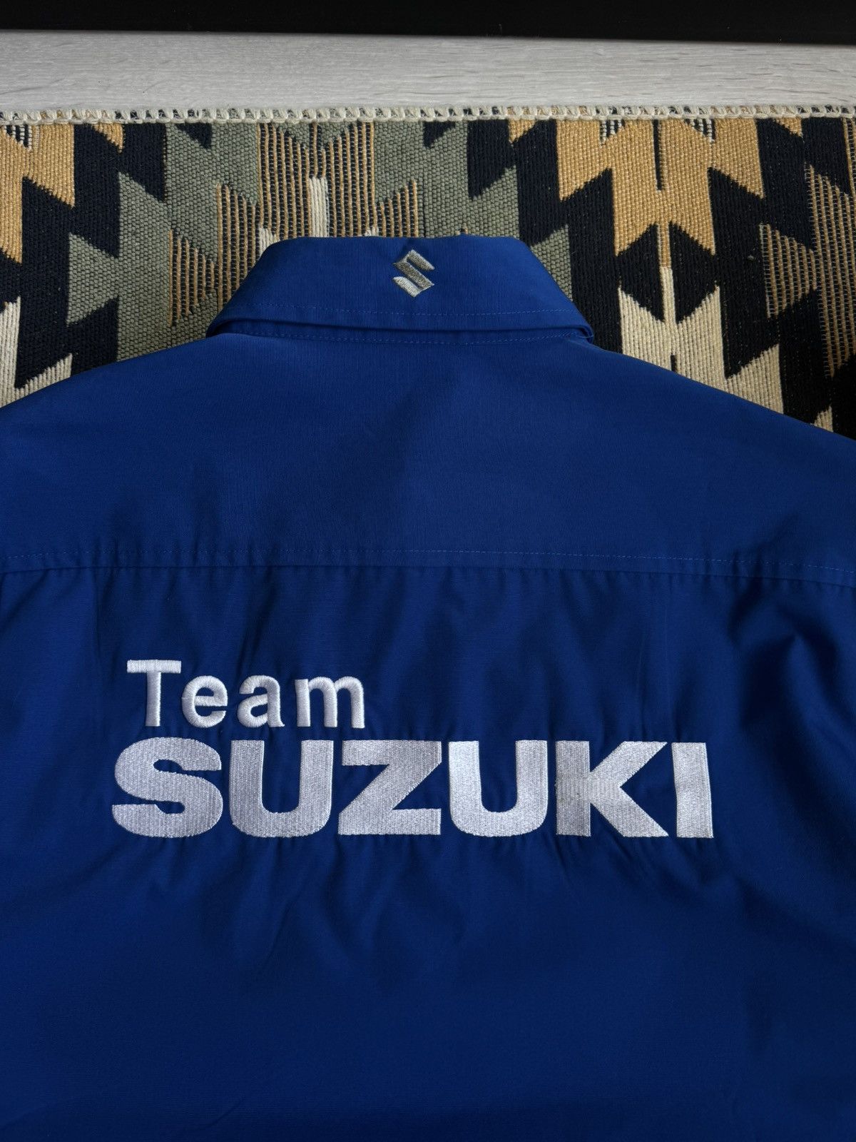 Vintage Vintage Suzuki Racing Moto Button Up Shirt Size US M / EU 48-50 / 2 - 14 Thumbnail