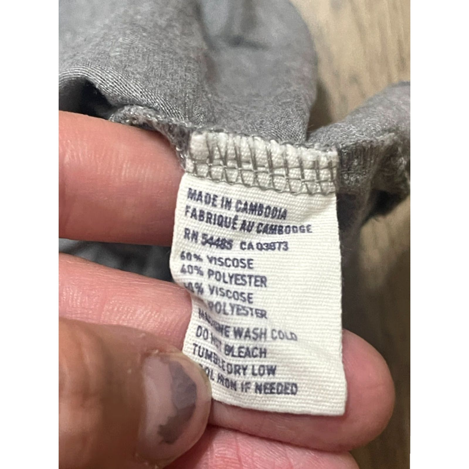 American Eagle Outfitters American Eagle Outfitters Tank Top Women M Gray Buttons Up Size M / US 6-8 / IT 42-44 - 7 Thumbnail