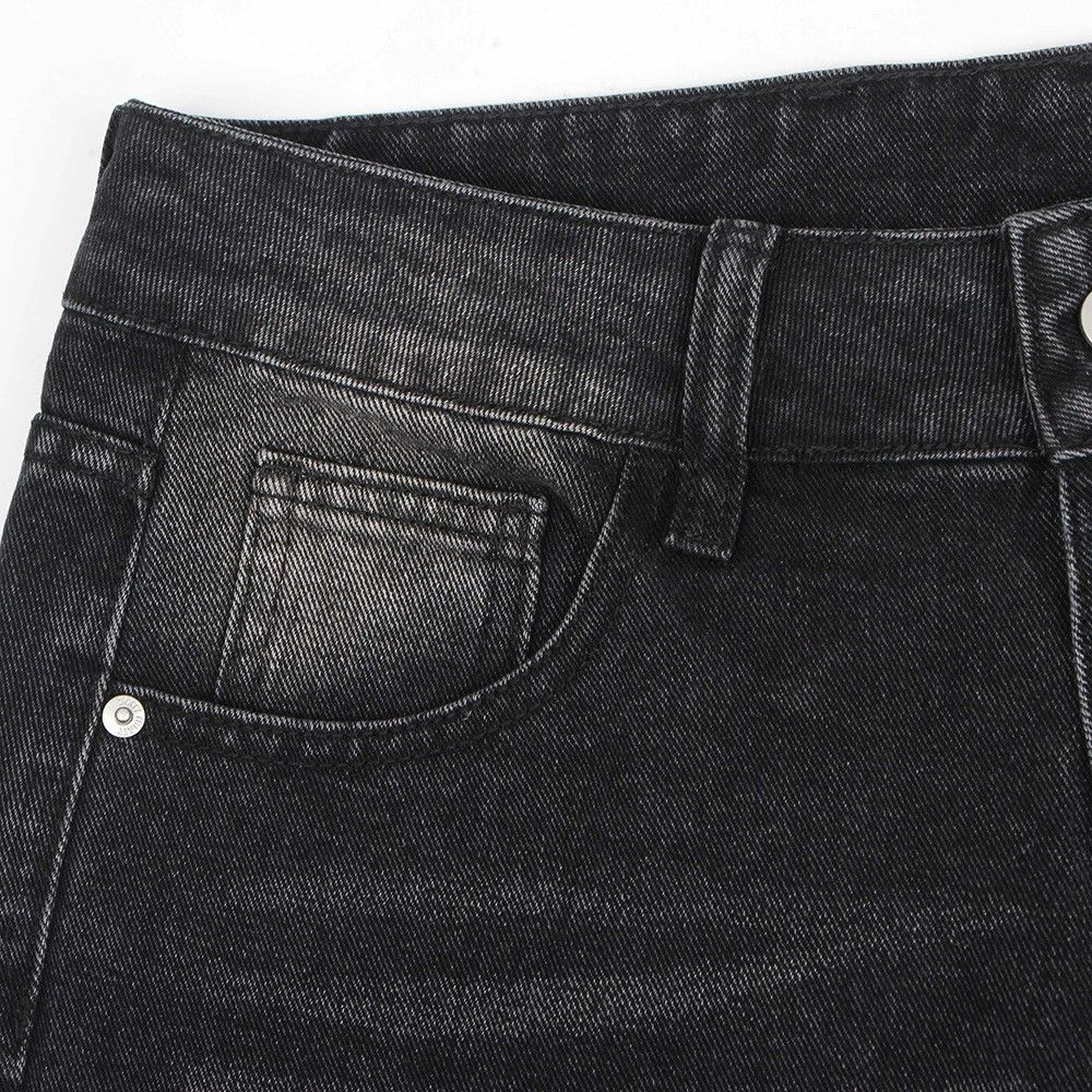 Japanese Brand × Jean Men's trendy hippie wide-leg distressed washed flared jeans Size US 32 / EU 48 - 4 Thumbnail