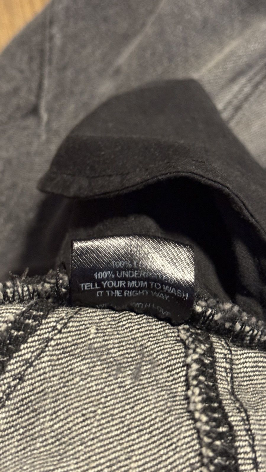 No Faith Studios SUN FADED DUNE BAGGY DENIM W32 Size US 34 / EU 50 - 5 Thumbnail