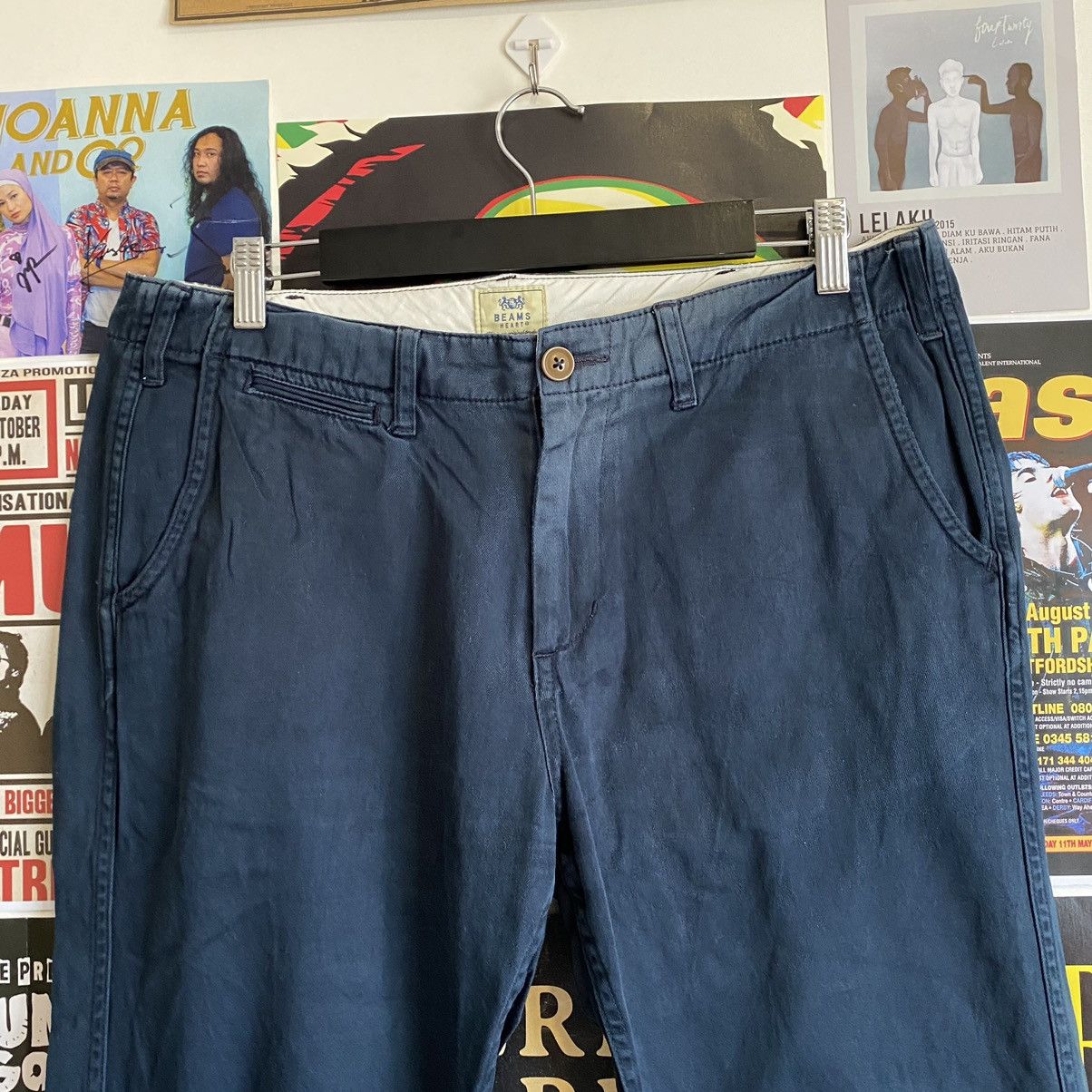 Beams Plus Vintage Beams Heart Chino Pants Size US 35 - 2 Thumbnail