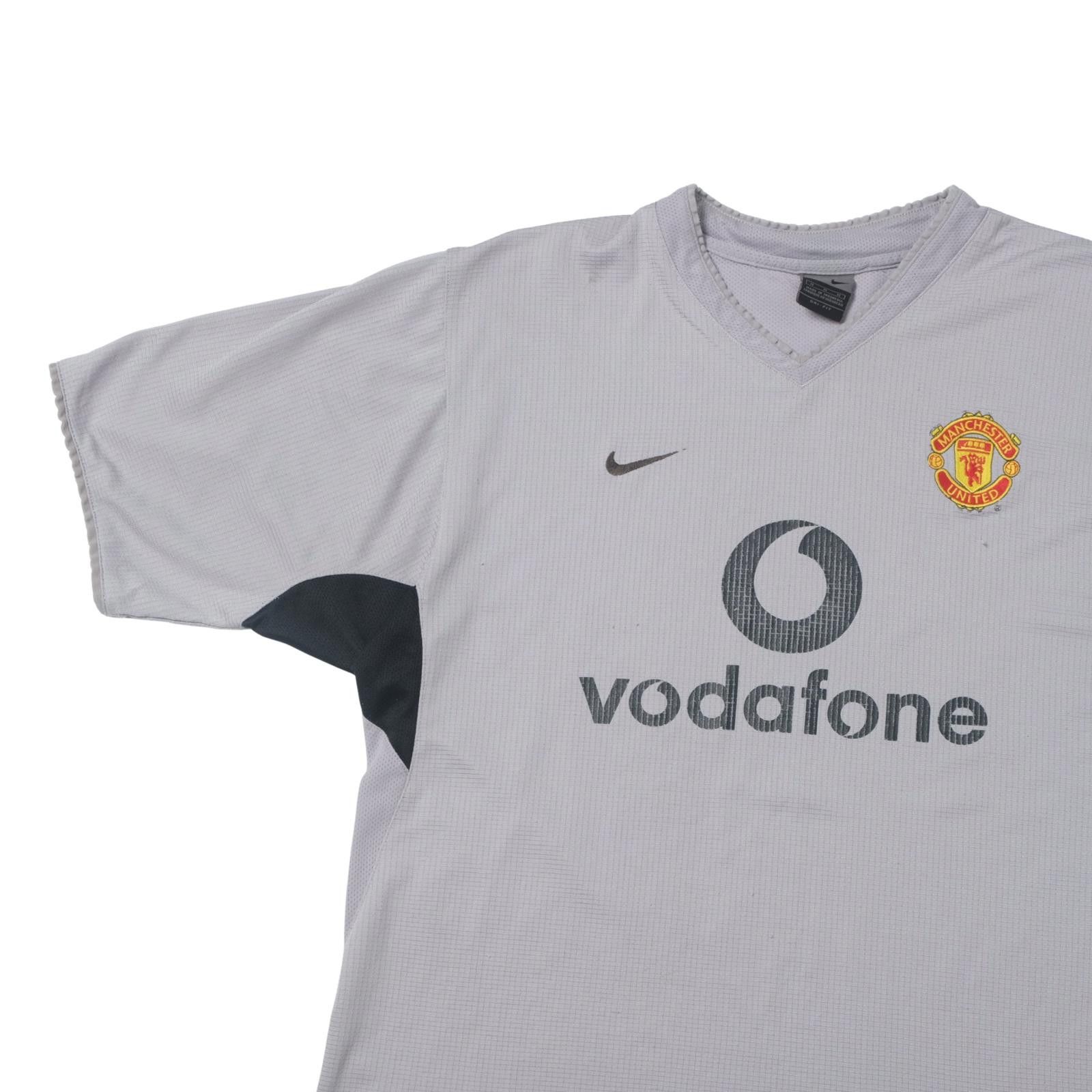 Nike 2003/04 Manchester United Training Shirt (L/XL) Size US L / EU 52-54 / 3 - 3 Thumbnail