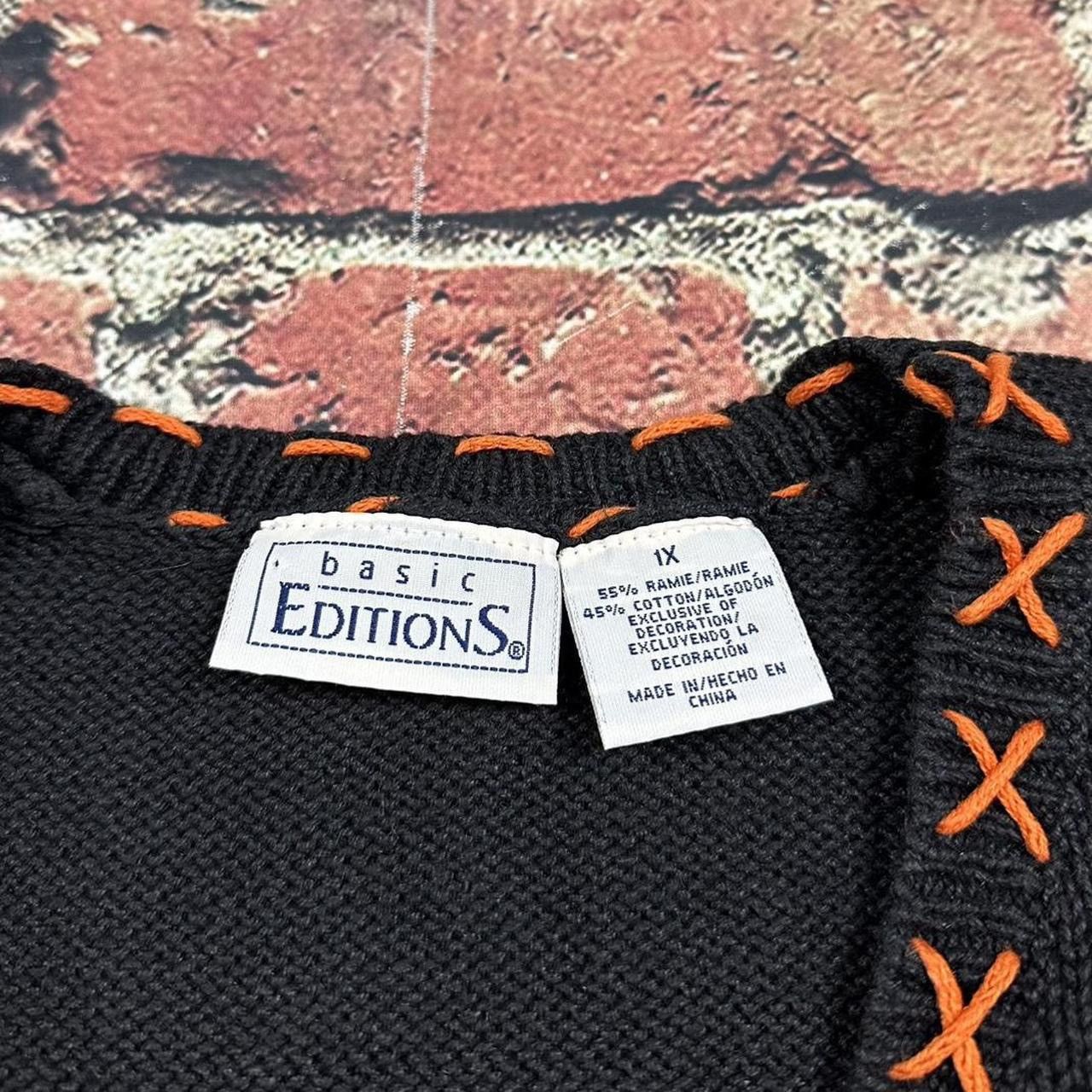 Basic Editions Vintage Basic Editions Halloween Sweater Vest Fall Pumpkin Size XL / US 12-14 / IT 48-50 - 8 Thumbnail
