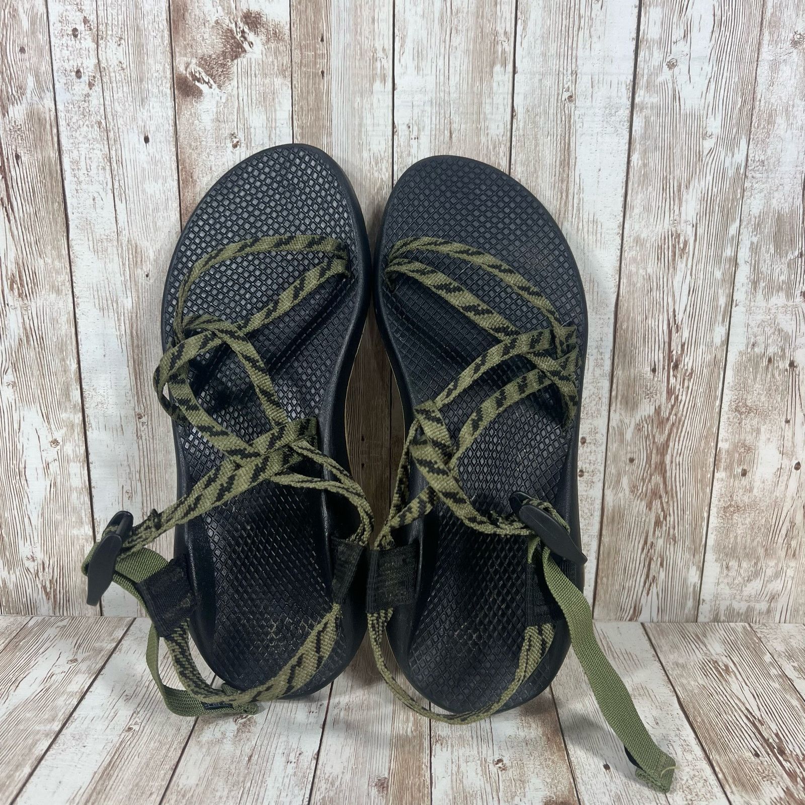 Chaco Chaco zx2 hiking sandals Womens 9 green Size US 9 / IT 39 - 6 Thumbnail