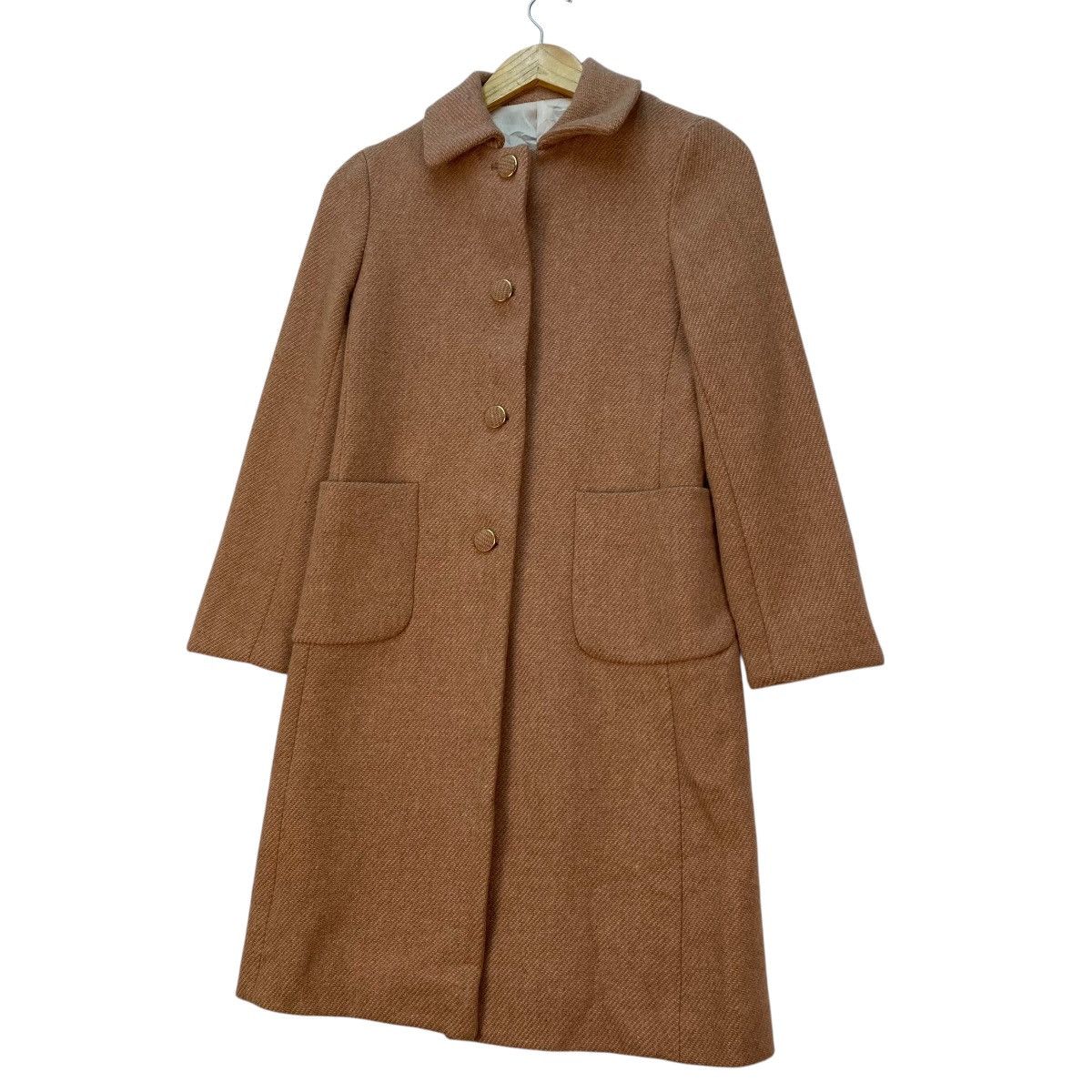 Harris Tweed 💥Vintage Harris Tweed Long Coat Jacket Size S / US 4 / IT 40 - 3 Thumbnail