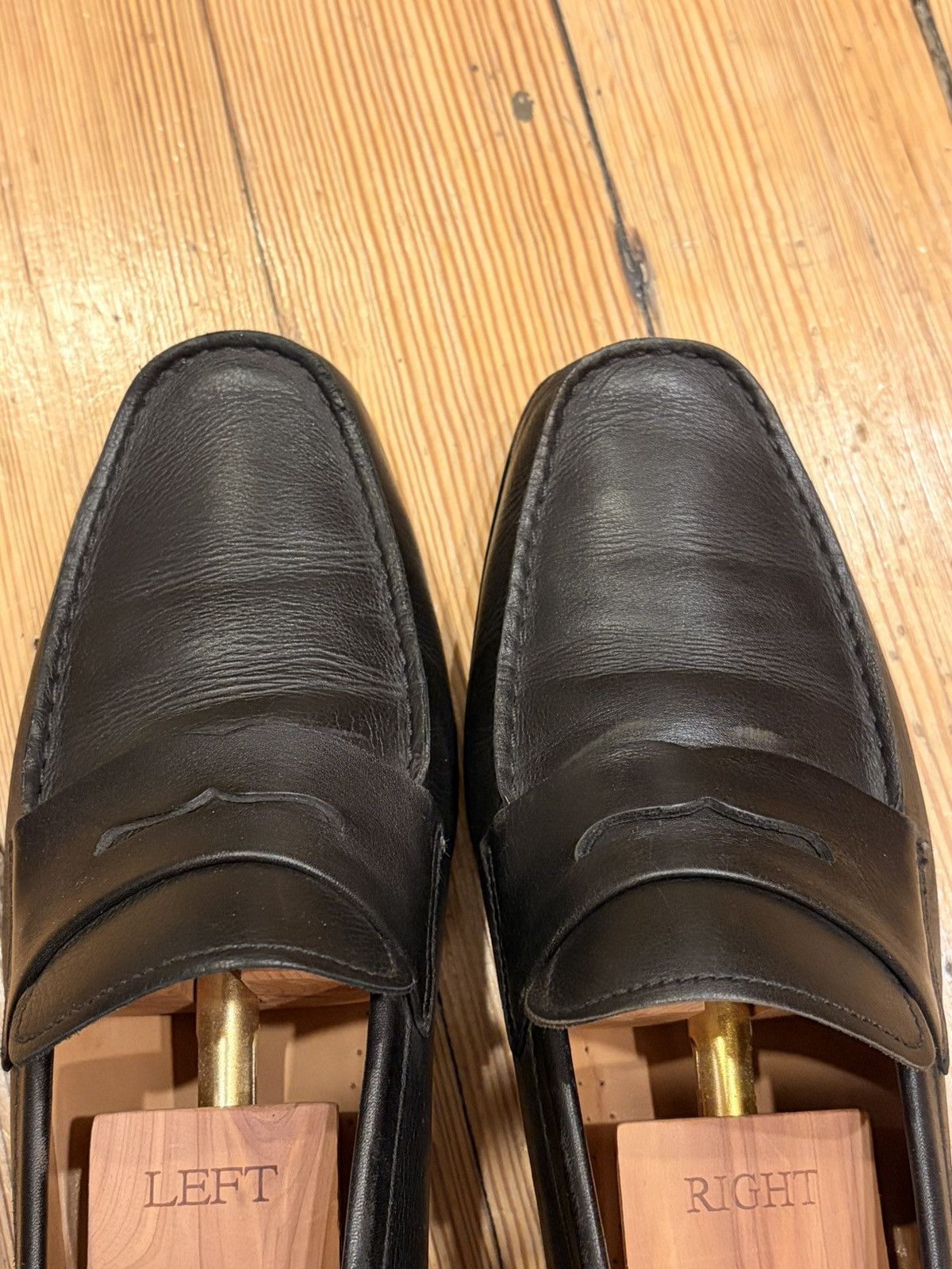 J.M. Weston JM Weston 625 Loafer Black 7.5E Size US 7.5 / EU 40-41 - 6 Thumbnail