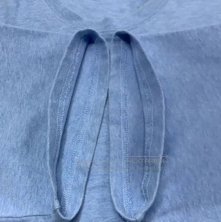 Balenciaga Balenciaga Blue Logo Print Short Sleeve T. Size US S / EU 44-46 / 1 - 6 Thumbnail