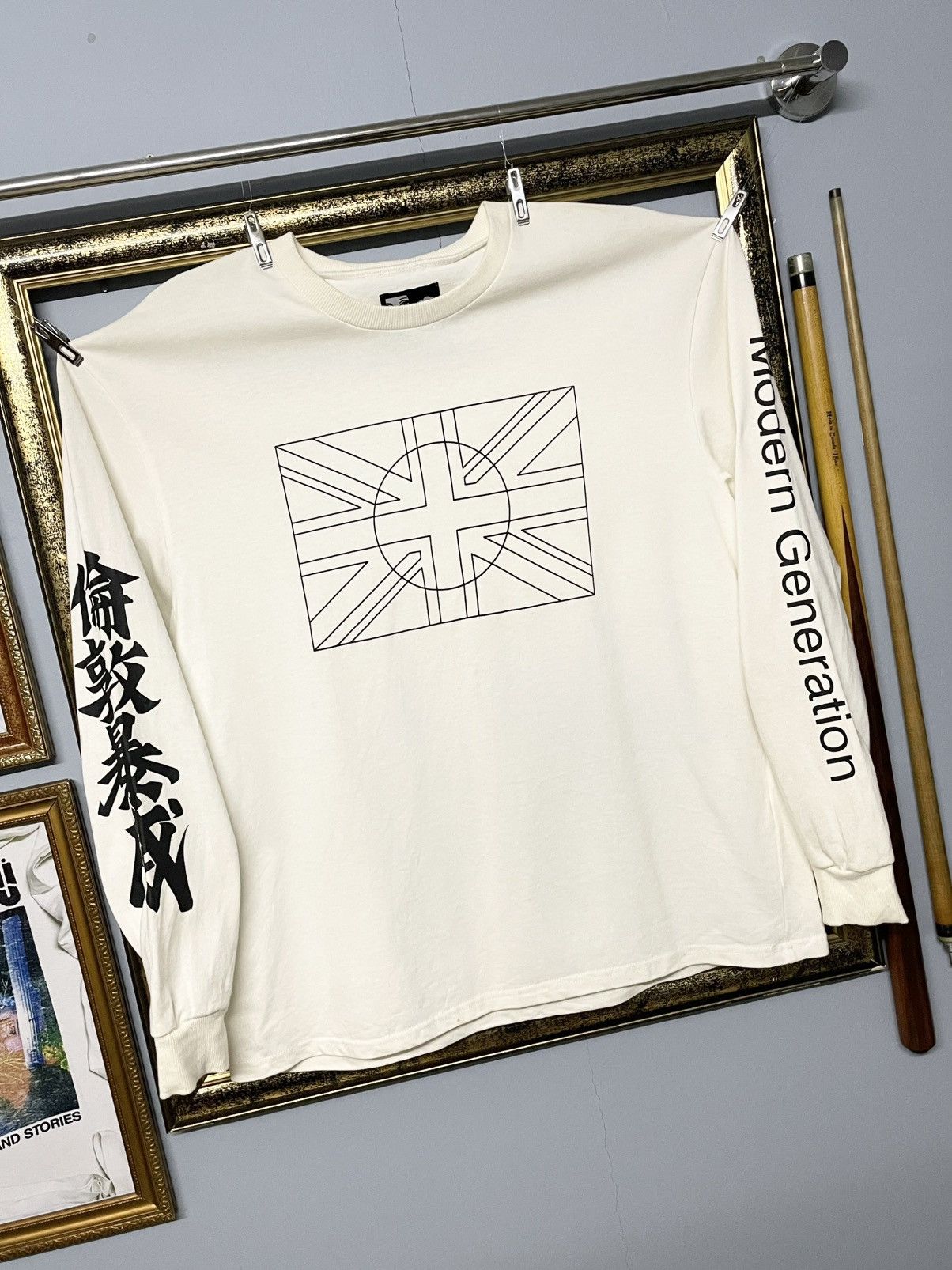Kansai Yamamoto Vintage Japan Designer Kansai Yamamoto Modern Generation Tee Size US M / EU 48-50 / 2 - 2 Thumbnail