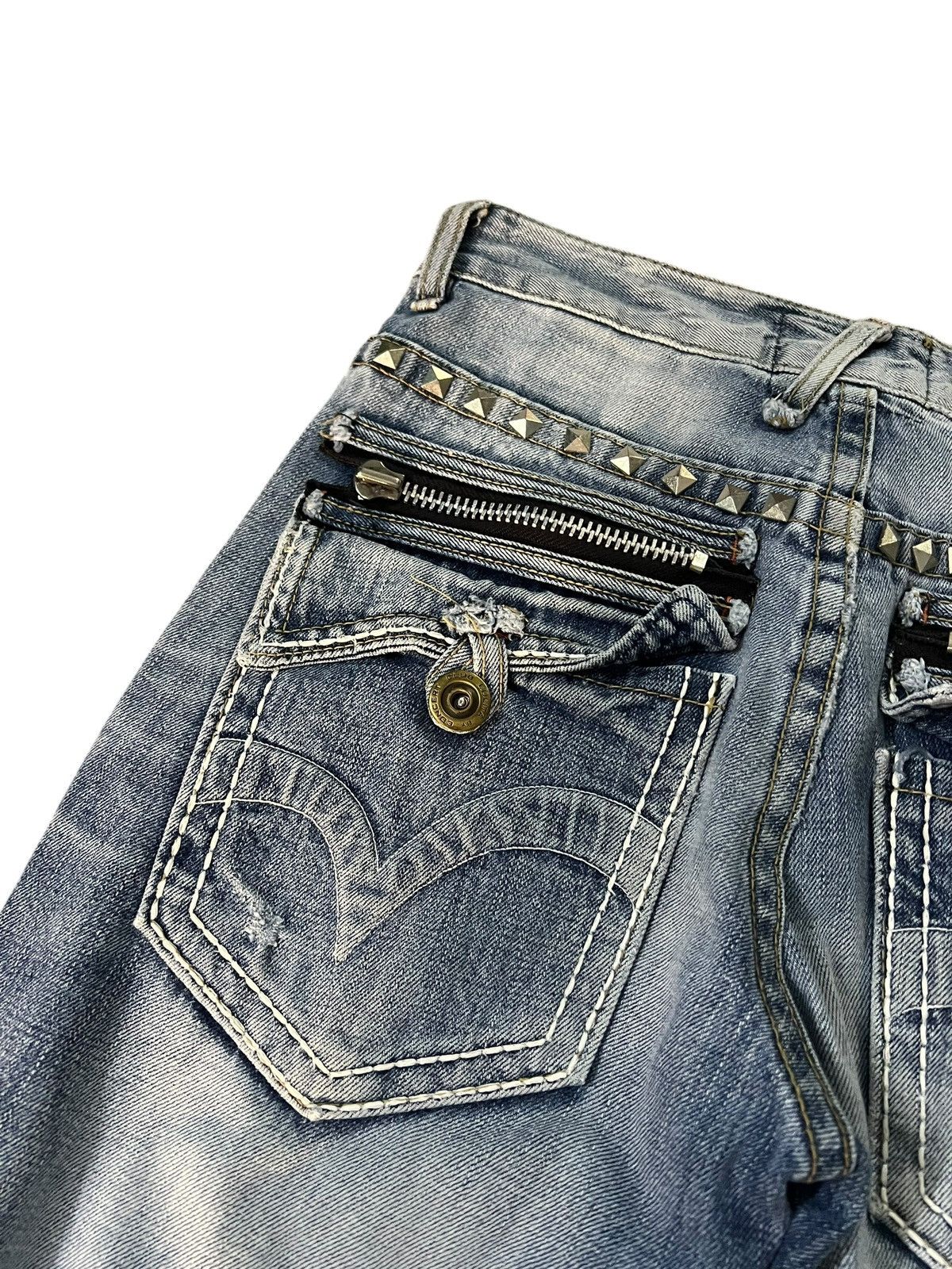 Japanese Brand Lolita By Concert Club Faded Jean Size US 30 / EU 46 - 11 Thumbnail