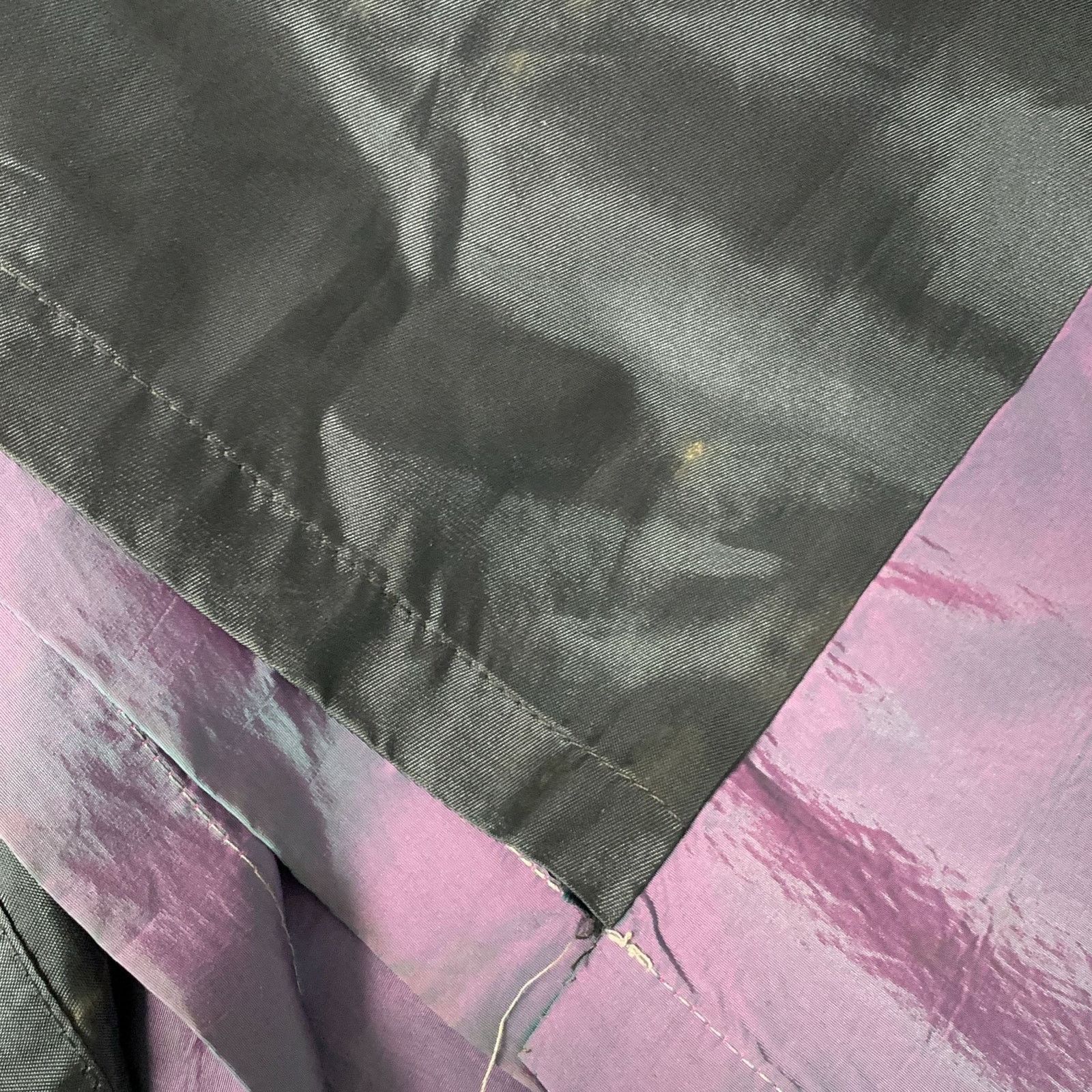 Dior CHRISTIAN DIOR Size 6 Purple Teal Iridescent Trench Coat Size M / US 6-8 / IT 42-44 - 12 Thumbnail
