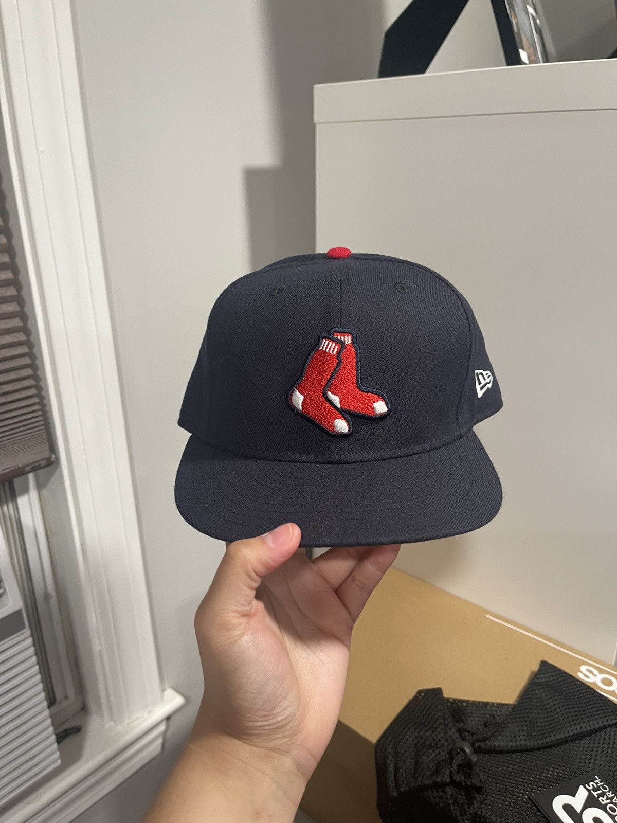 New Era New Era Boston Red Sox Fitted Size 7 1/8 Size ONE SIZE - 1 Thumbnail