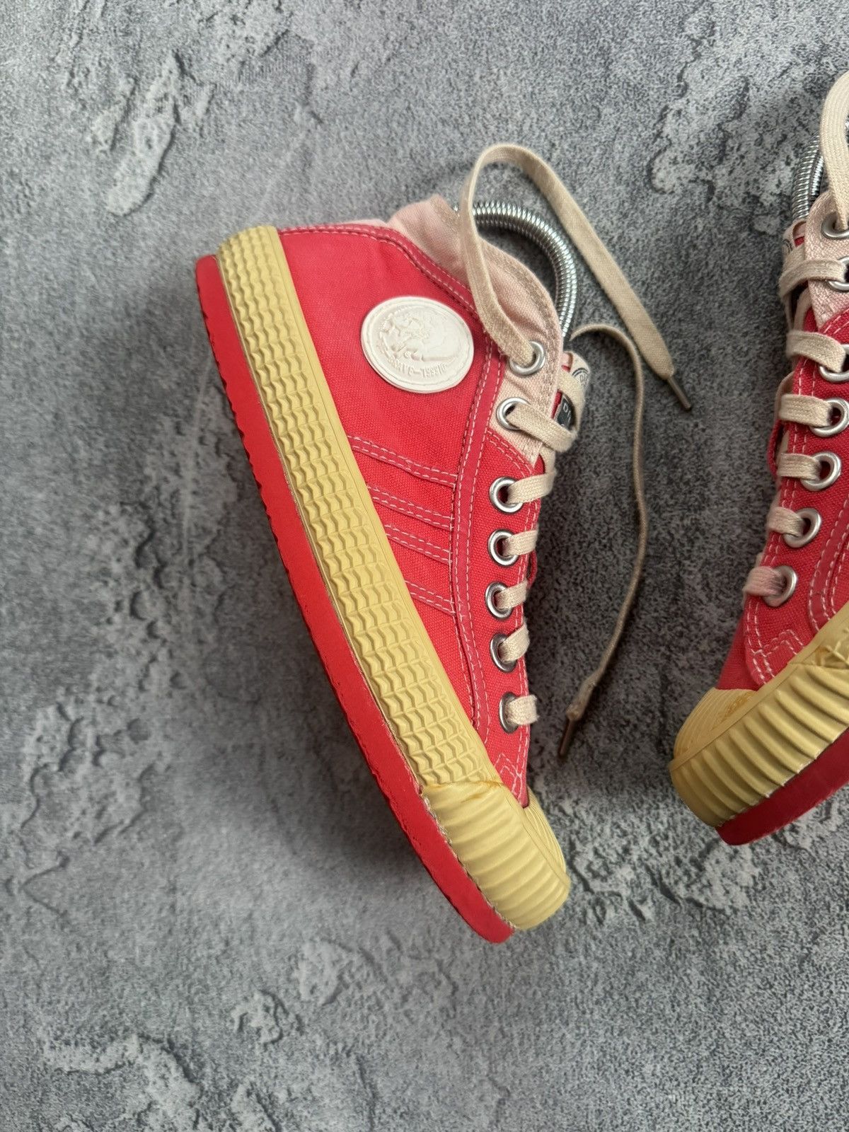 Diesel Diesel US8.5/EUR39 YUK Anniversary hi top sneakers shoes Size US 8.5 / IT 38.5 - 5 Thumbnail