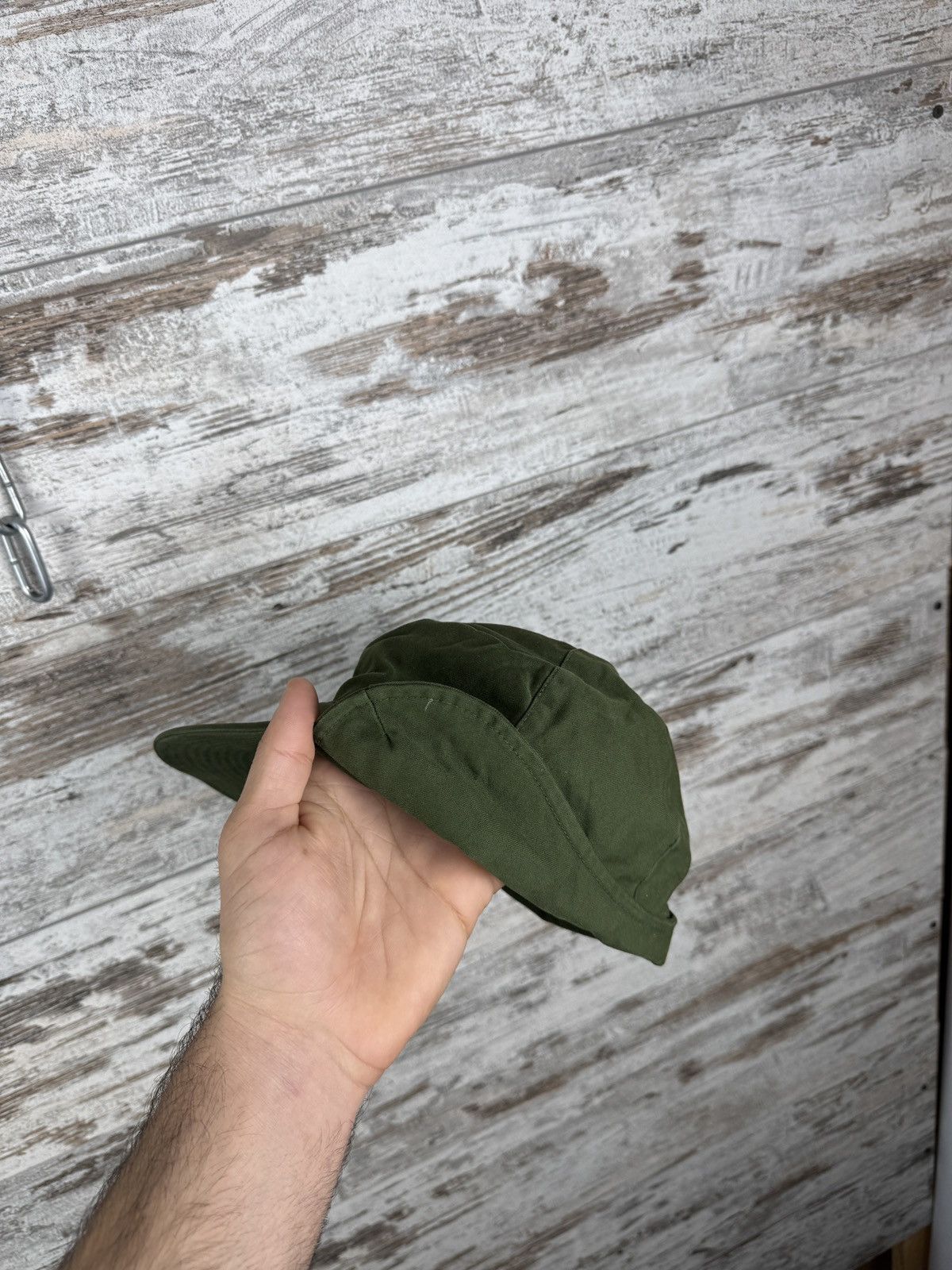 Vintage Vintage Swedish Army Military Earwarmer Flap Ear Cap Hat Size ONE SIZE - 4 Thumbnail