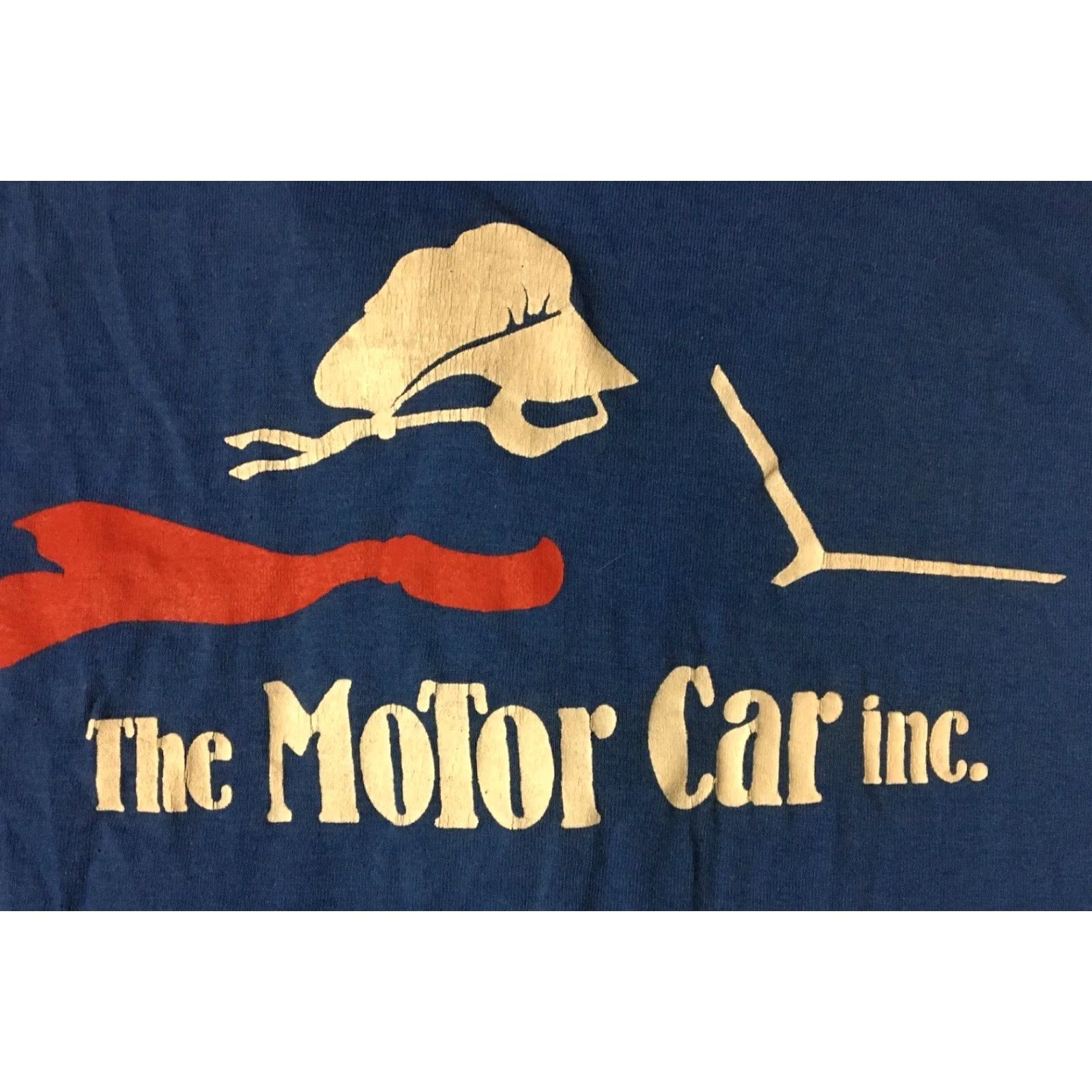 Vintage VINTAGE Motor Car Inc Faded Distress Mechanic Polo Shirt L USA Blue 80s 90s Shirt Mens Retro Grunge Punk Car USA Mechanics Size US L / EU 52-54 / 3 - 4 Thumbnail