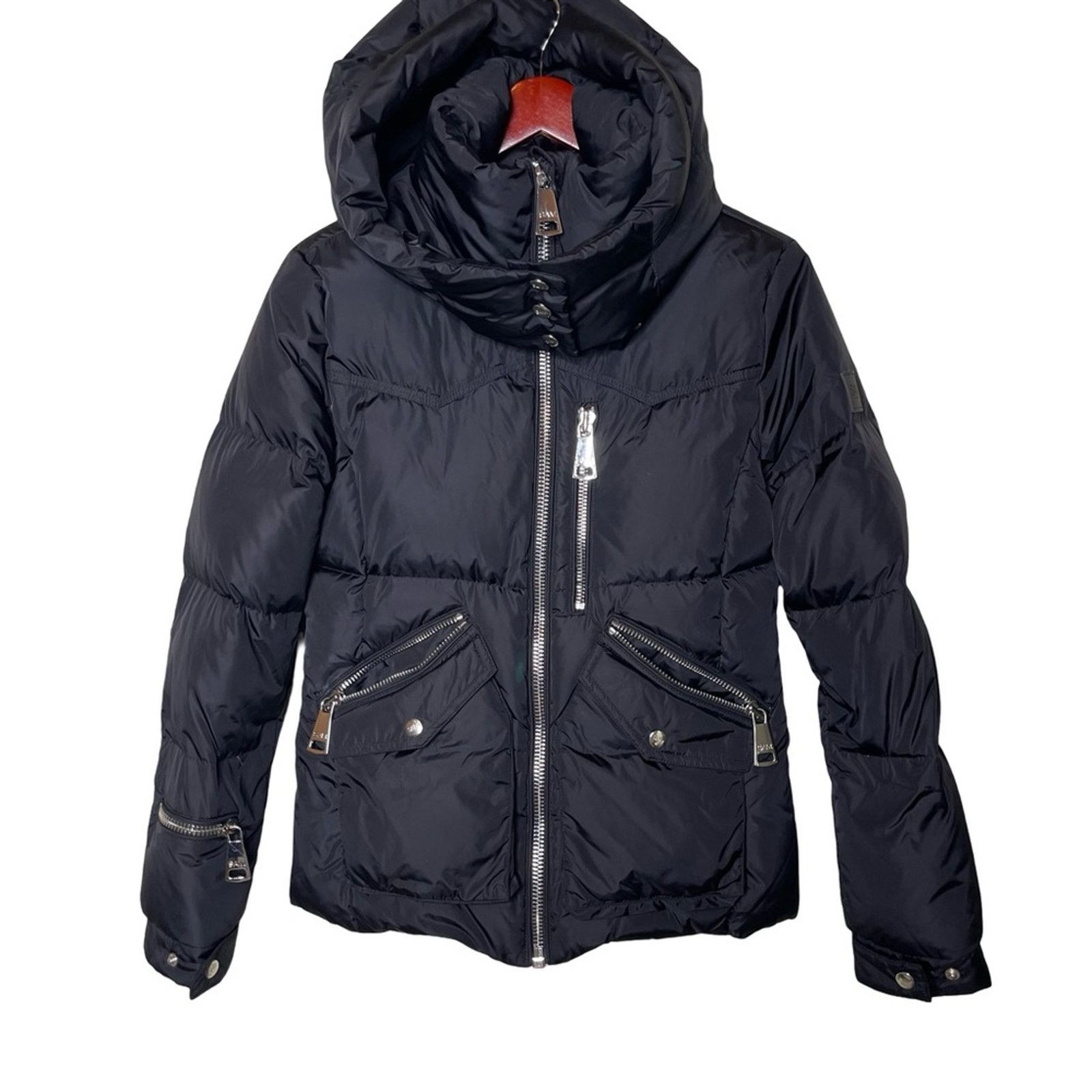 SAM. SAM New York Jetset Puffer Jacket in Black Womens Small S Size S / US 4 / IT 40 - 2 Thumbnail