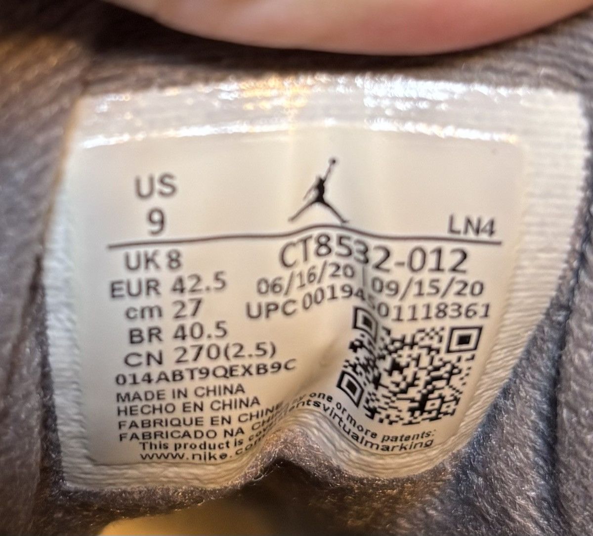 Jordan Brand Jordan 3 Retro Cool Grey 2021 Size 9 Size US 9 / EU 42 - 7 Thumbnail