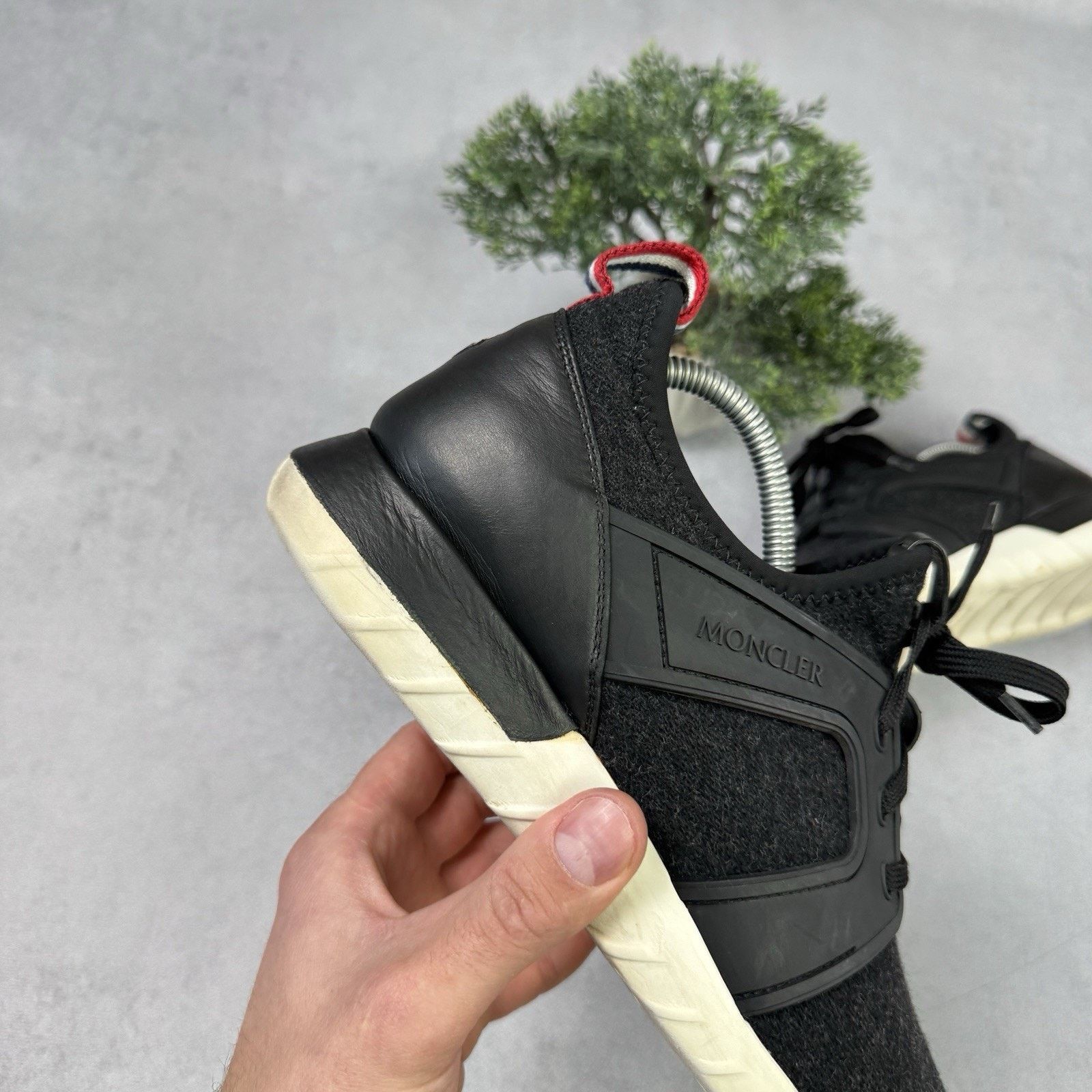 Moncler Moncler Emilien Low Top Trainers Sneakers Black 42 EUR; 9 US Size US 9 / EU 42 - 3 Thumbnail