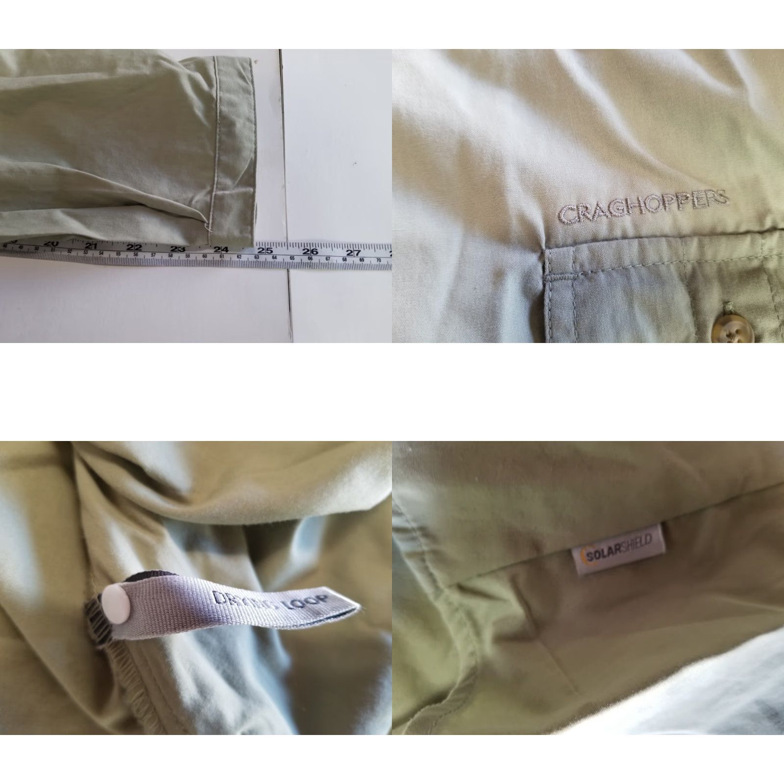 Vintage Craghoppers Shirt Mens L Tan Outdoors Casual British Long Sleeve Hike Size US L / EU 52-54 / 3 - 8 Thumbnail