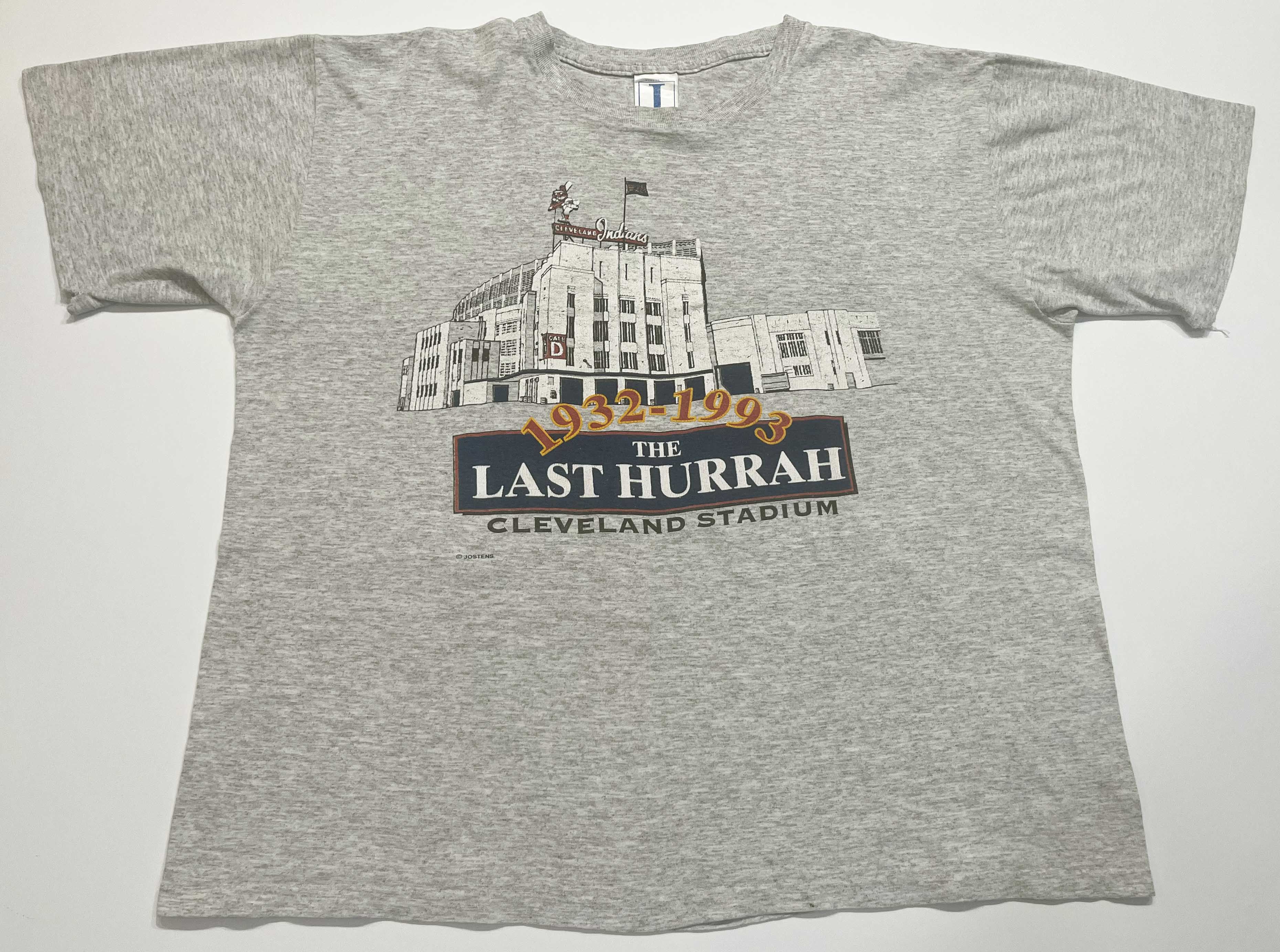 Vintage Vintage Jostens MLB Cleveland Indians Stadium T-Shirt Size US XL / EU 56 / 4 - 1 Thumbnail
