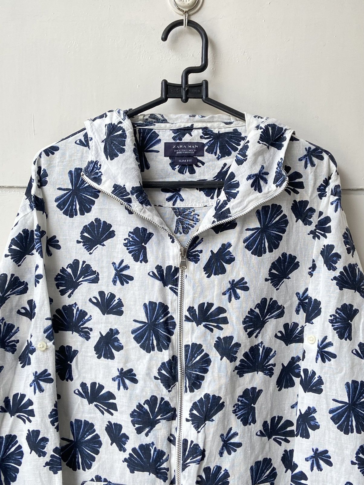 Zara ZARA MAN Motive Hoodie Jacket Size US M / EU 48-50 / 2 - 3 Thumbnail